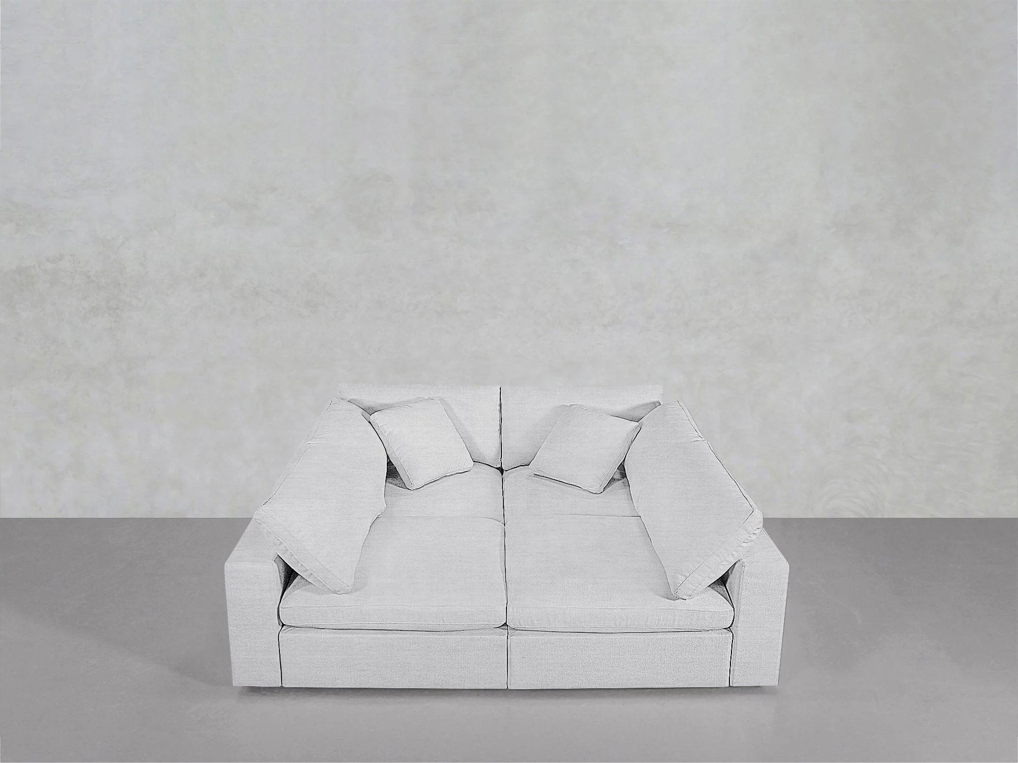 4-Seat Modular Open Corner Sectional - Image 76