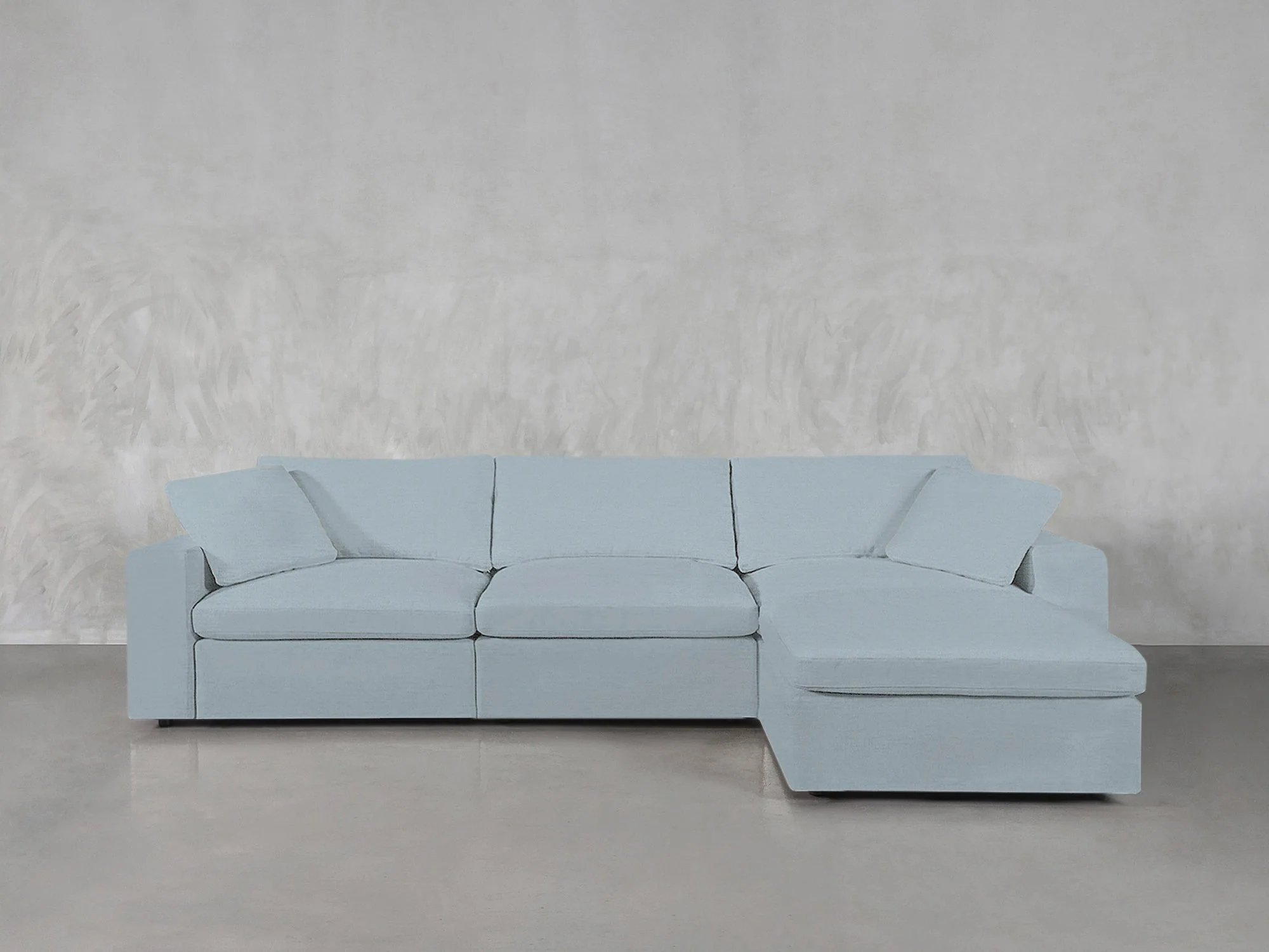 4-Seat Modular Chaise Sectional - Image 209