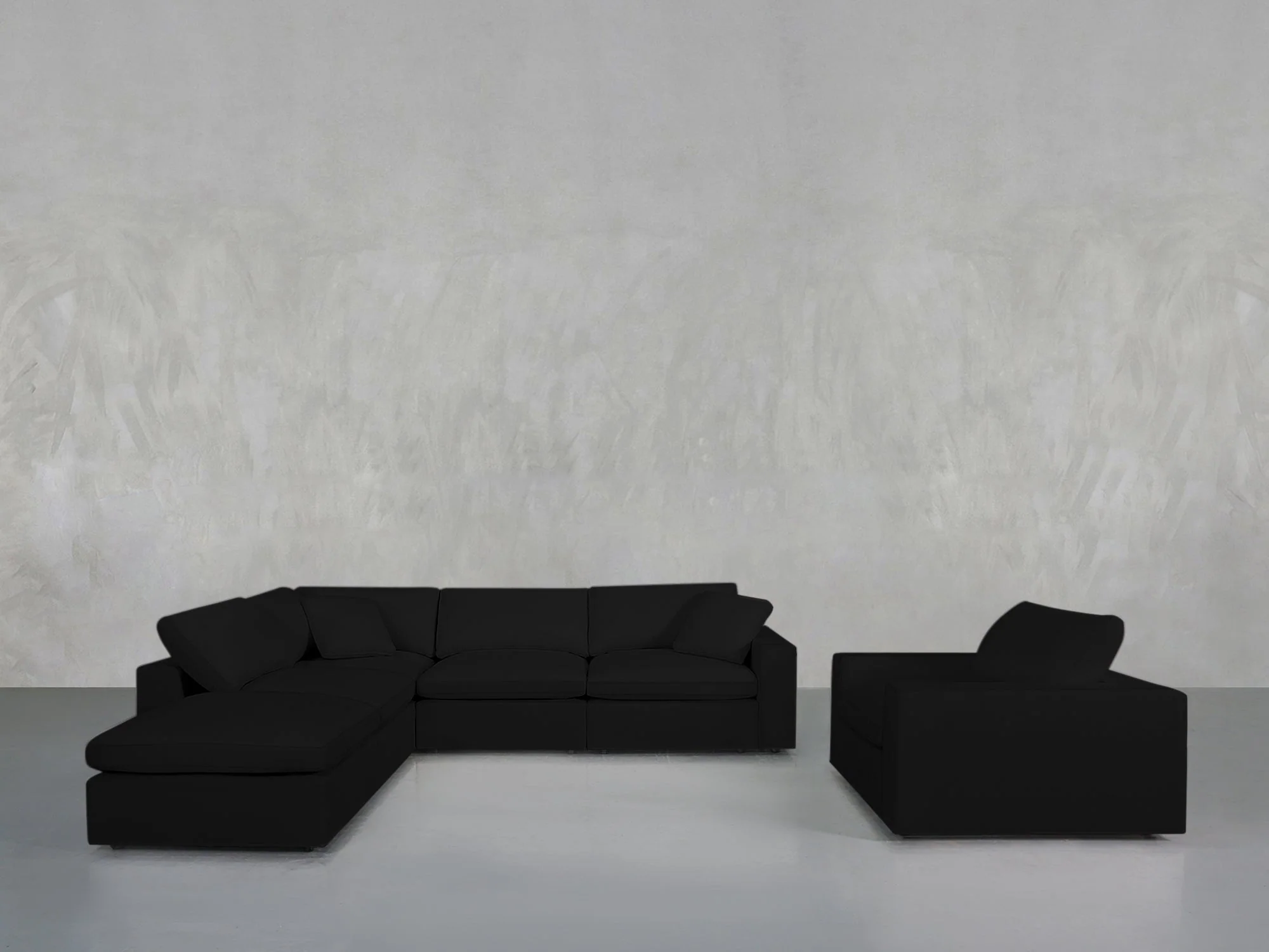 5-1 Sectional & Armchair Set - Image 141