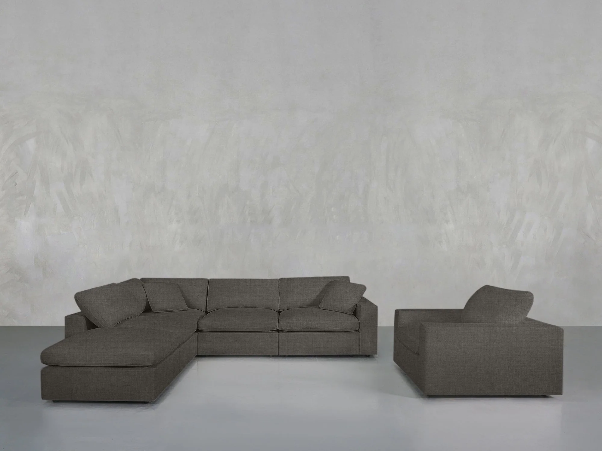5-1 Sectional & Armchair Set - Image 61