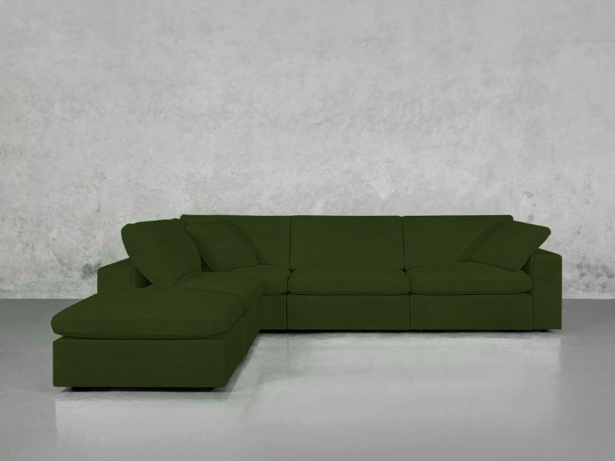 5-Seat Modular Corner Lounger Sectional - Image 153
