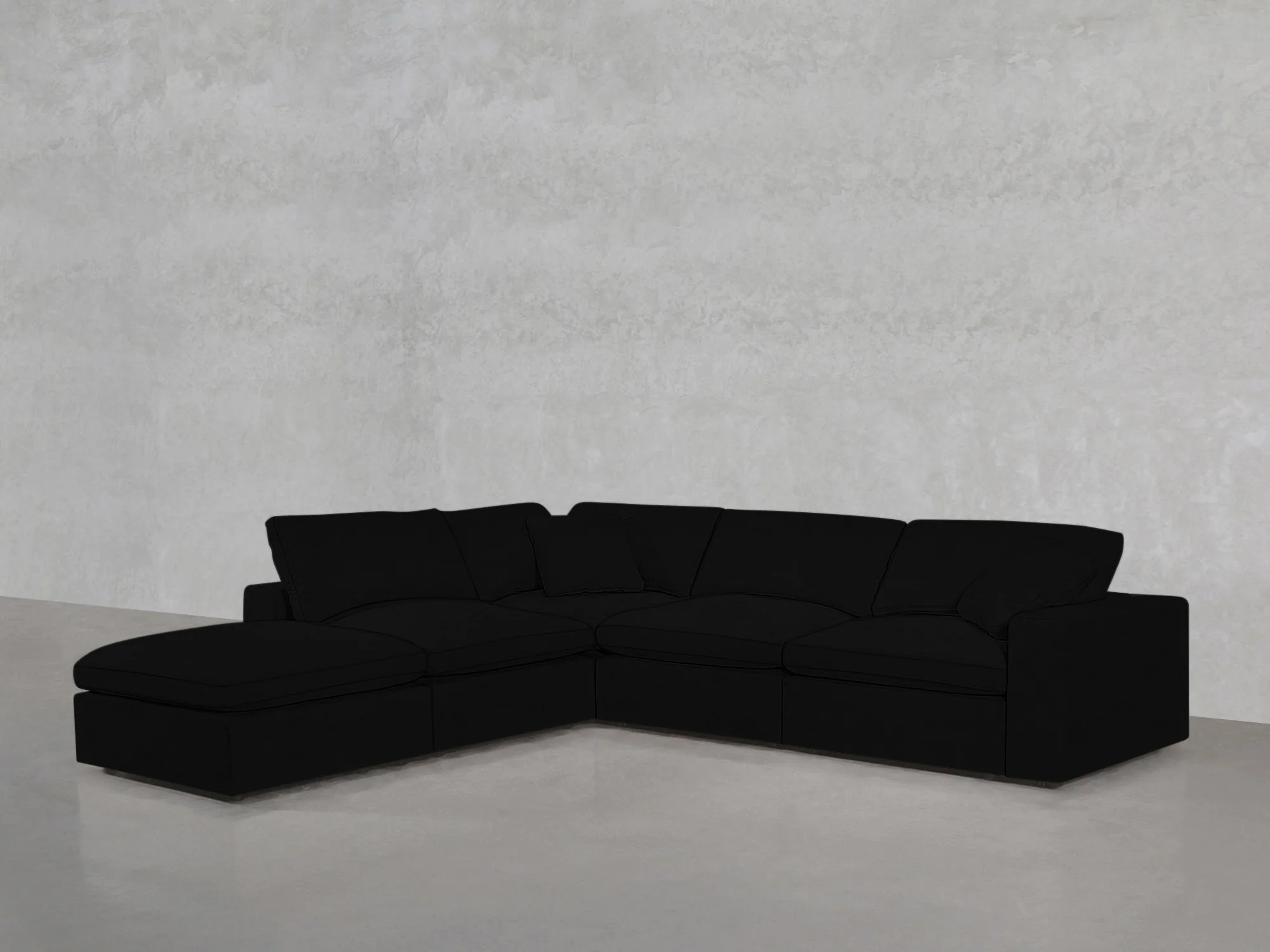 5-Seat Modular Corner Lounger Sectional - Image 198