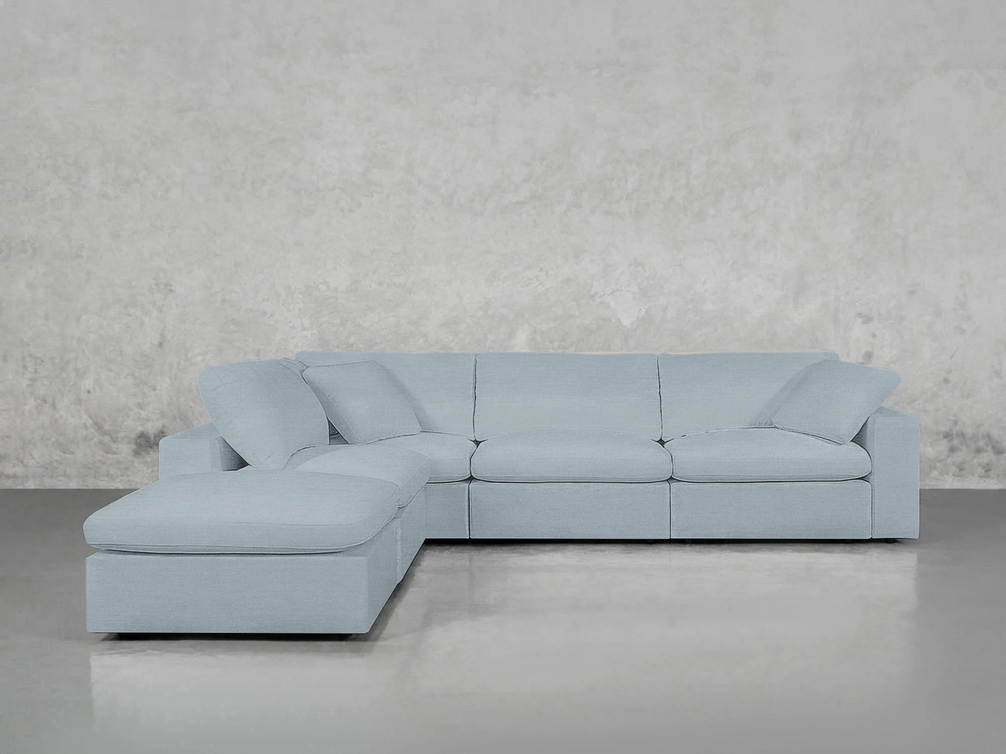 5-Seat Modular Corner Lounger Sectional - Image 208