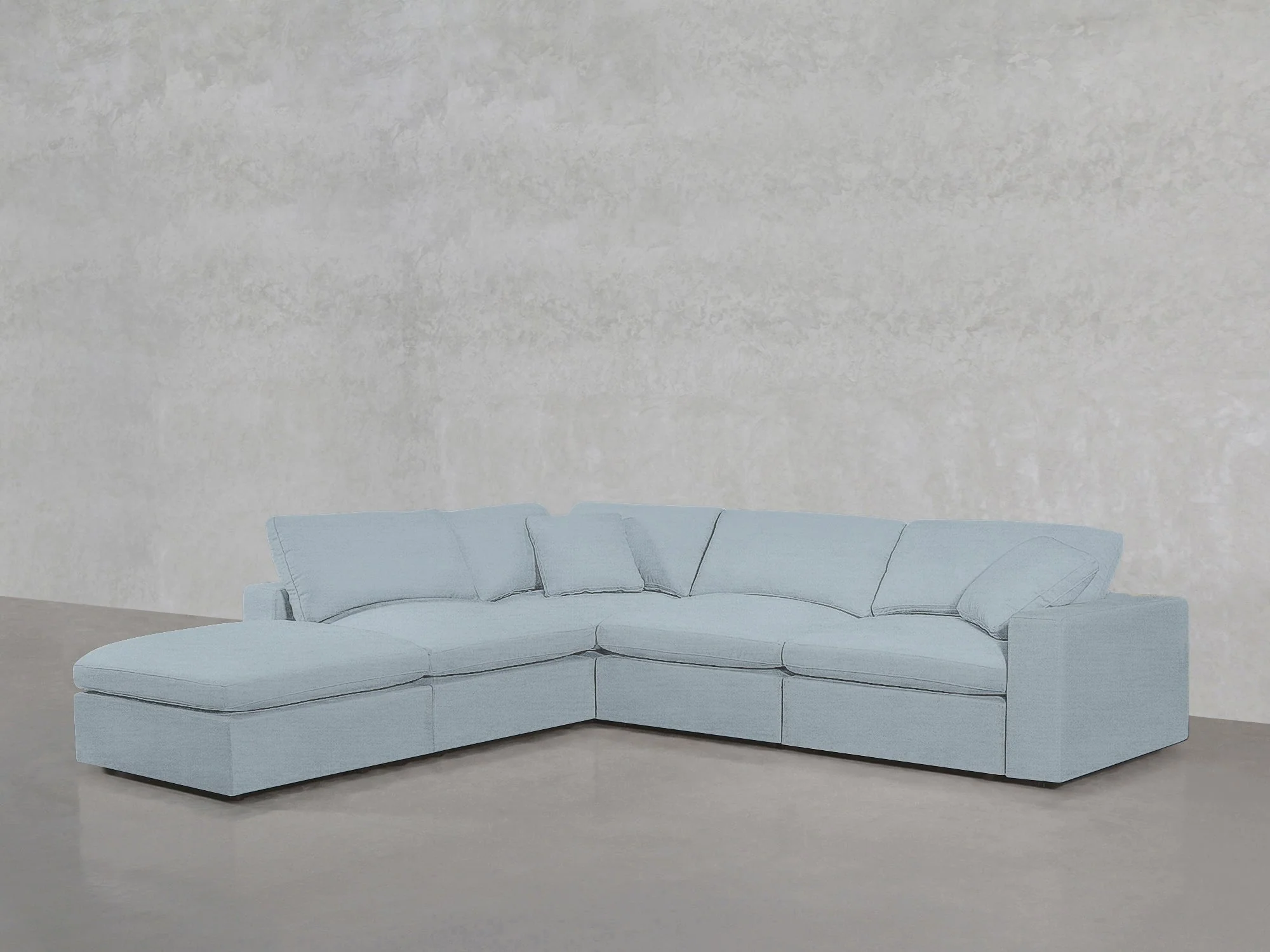 5-Seat Modular Corner Lounger Sectional - Image 209