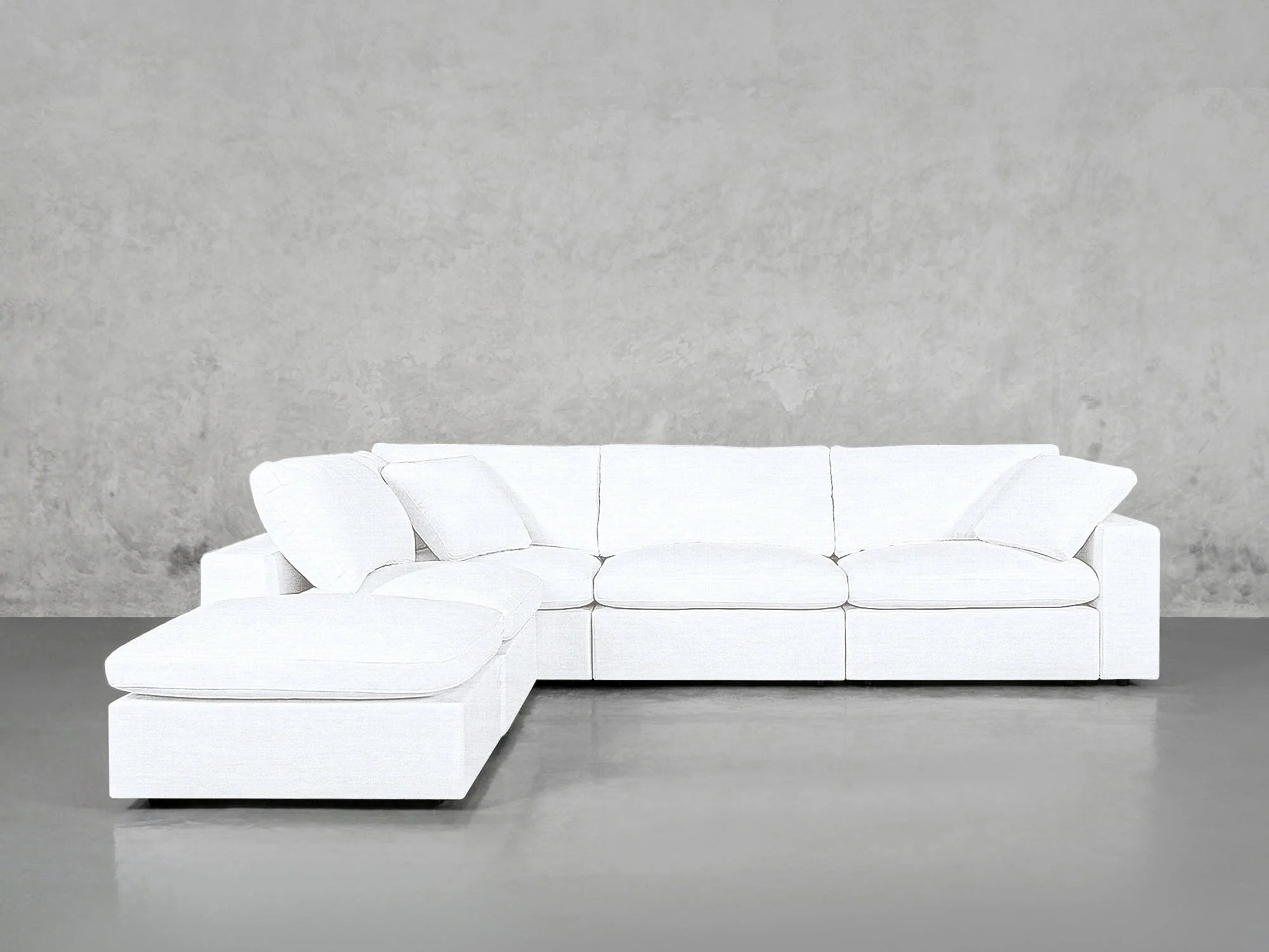 5-Seat Modular Corner Lounger Sectional - Image 34