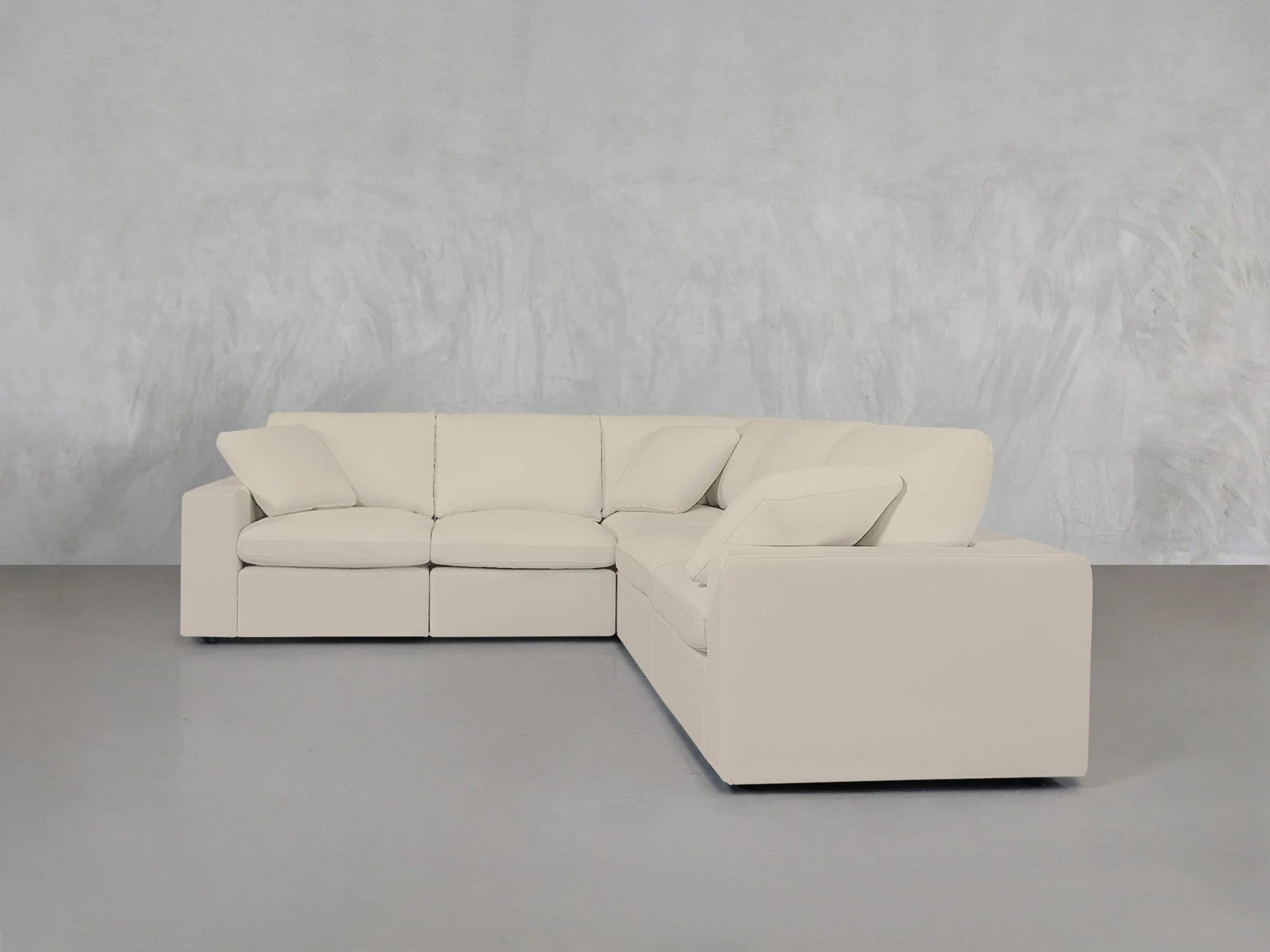 5-Seat Modular Corner Right Sectional - Image 123
