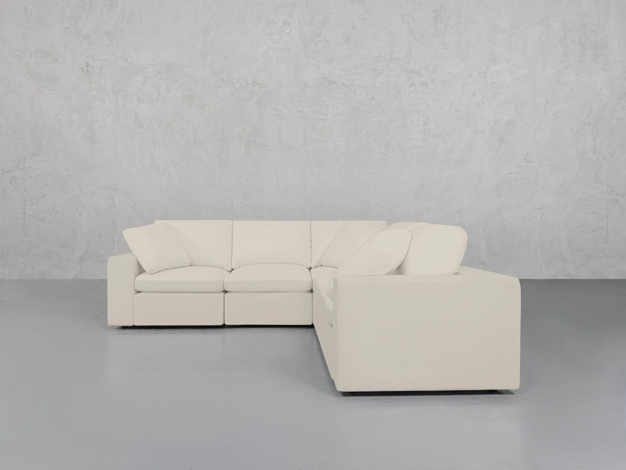 5-Seat Modular Corner Right Sectional - Image 124