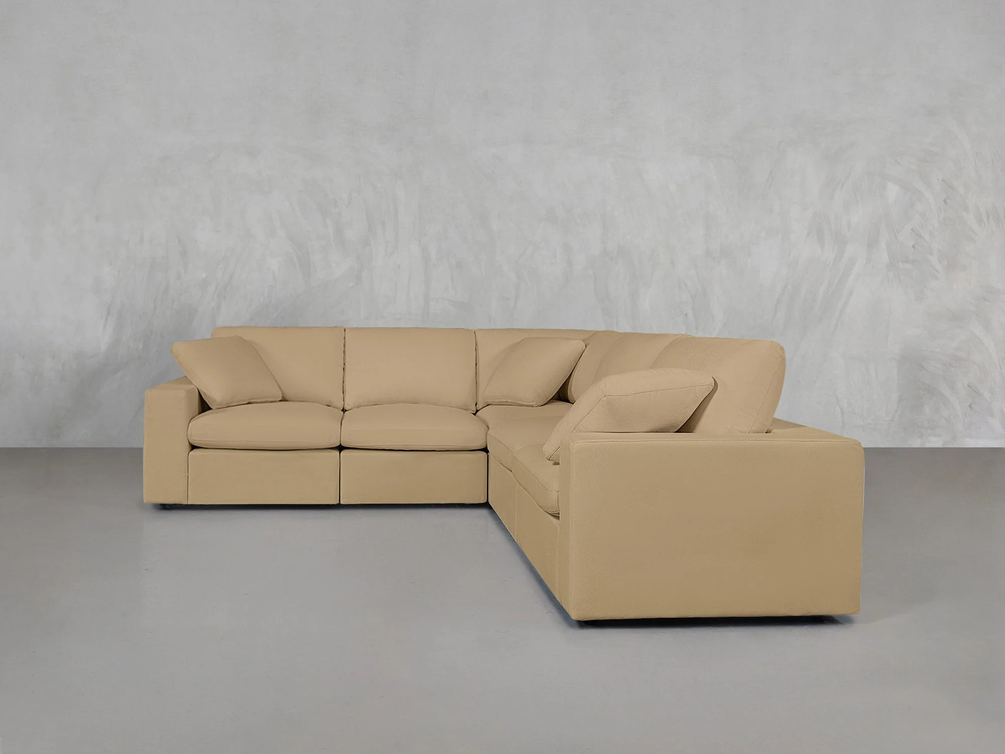 5-Seat Modular Corner Right Sectional - Image 134