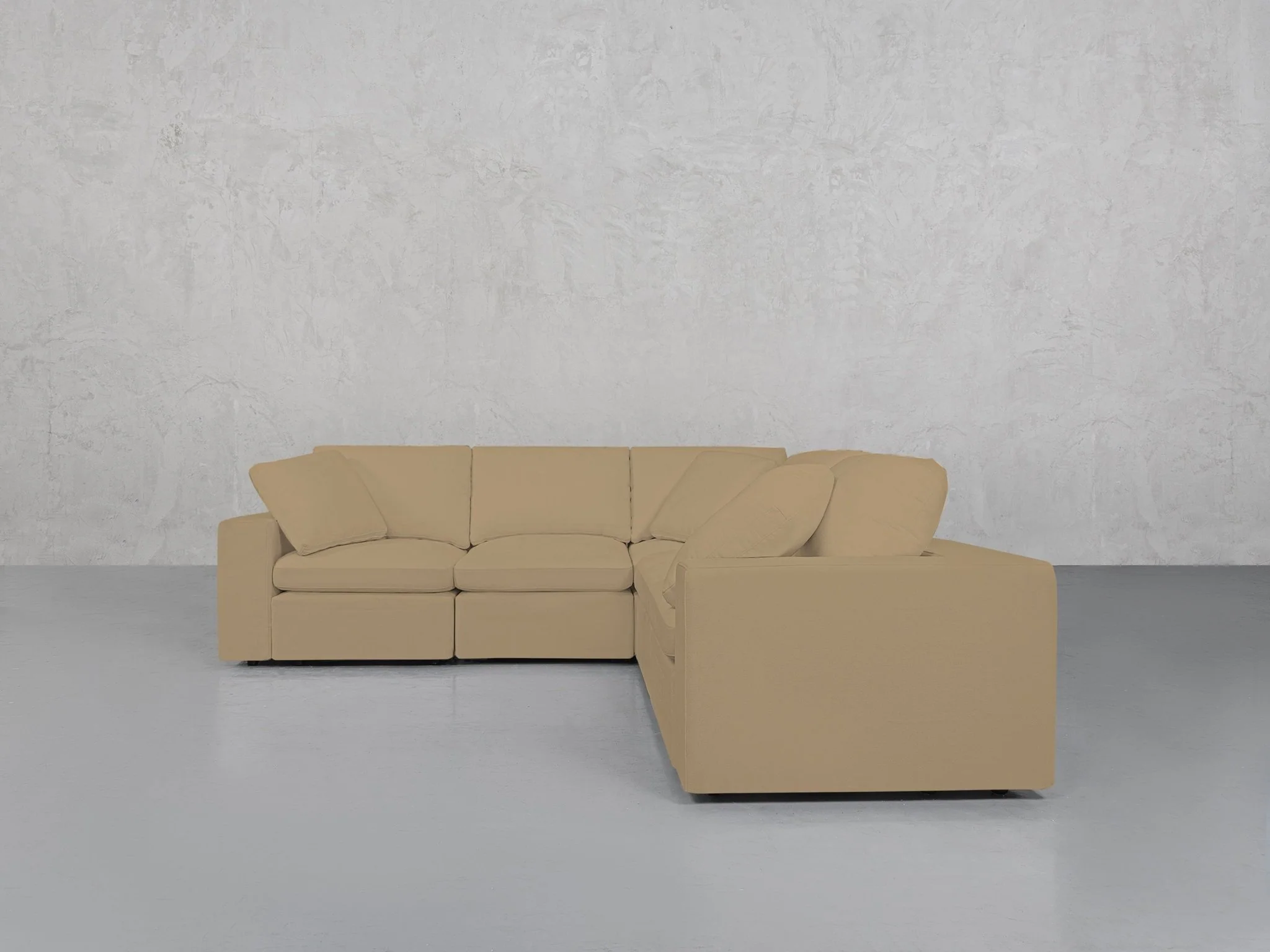 5-Seat Modular Corner Right Sectional - Image 135