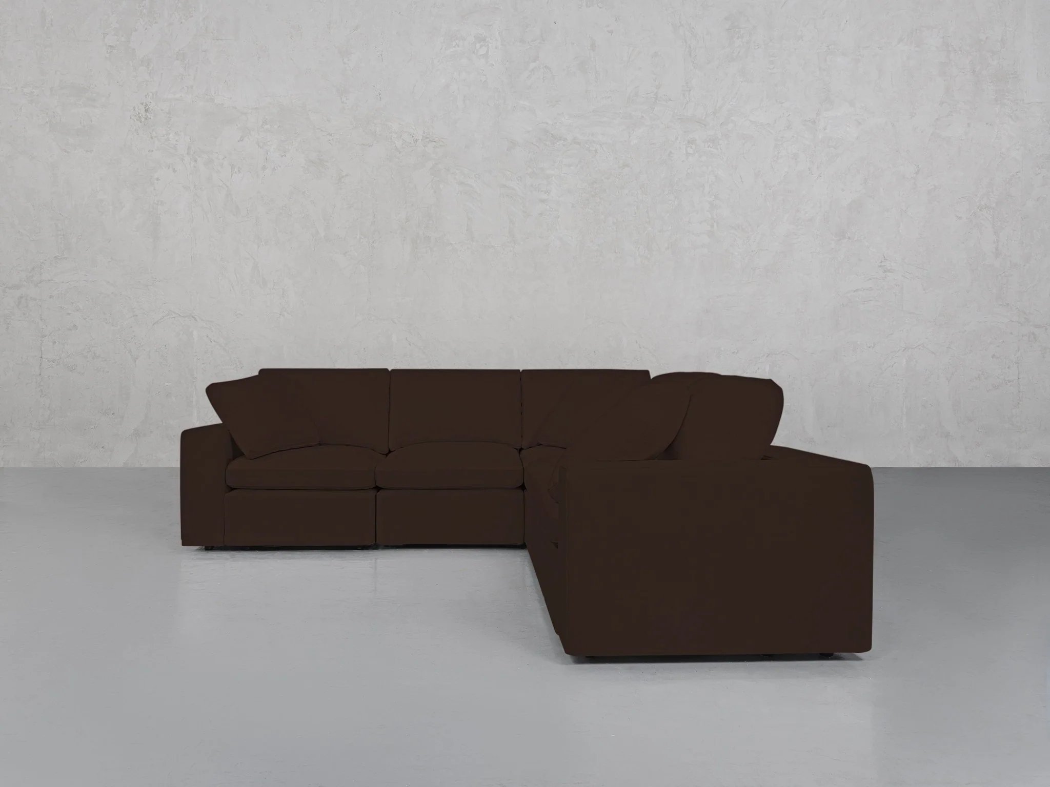 5-Seat Modular Corner Right Sectional - Image 146