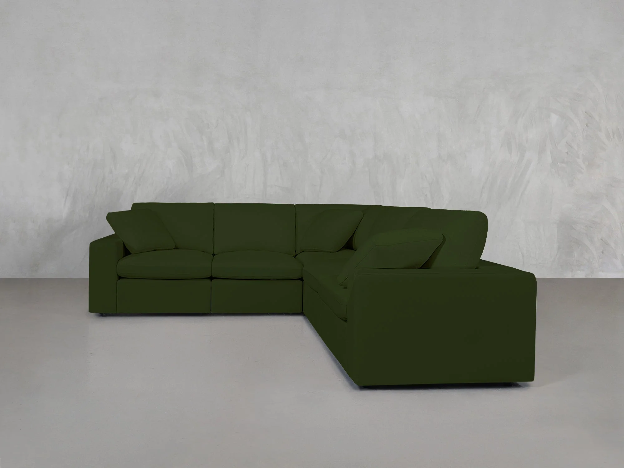 5-Seat Modular Corner Right Sectional - Image 156