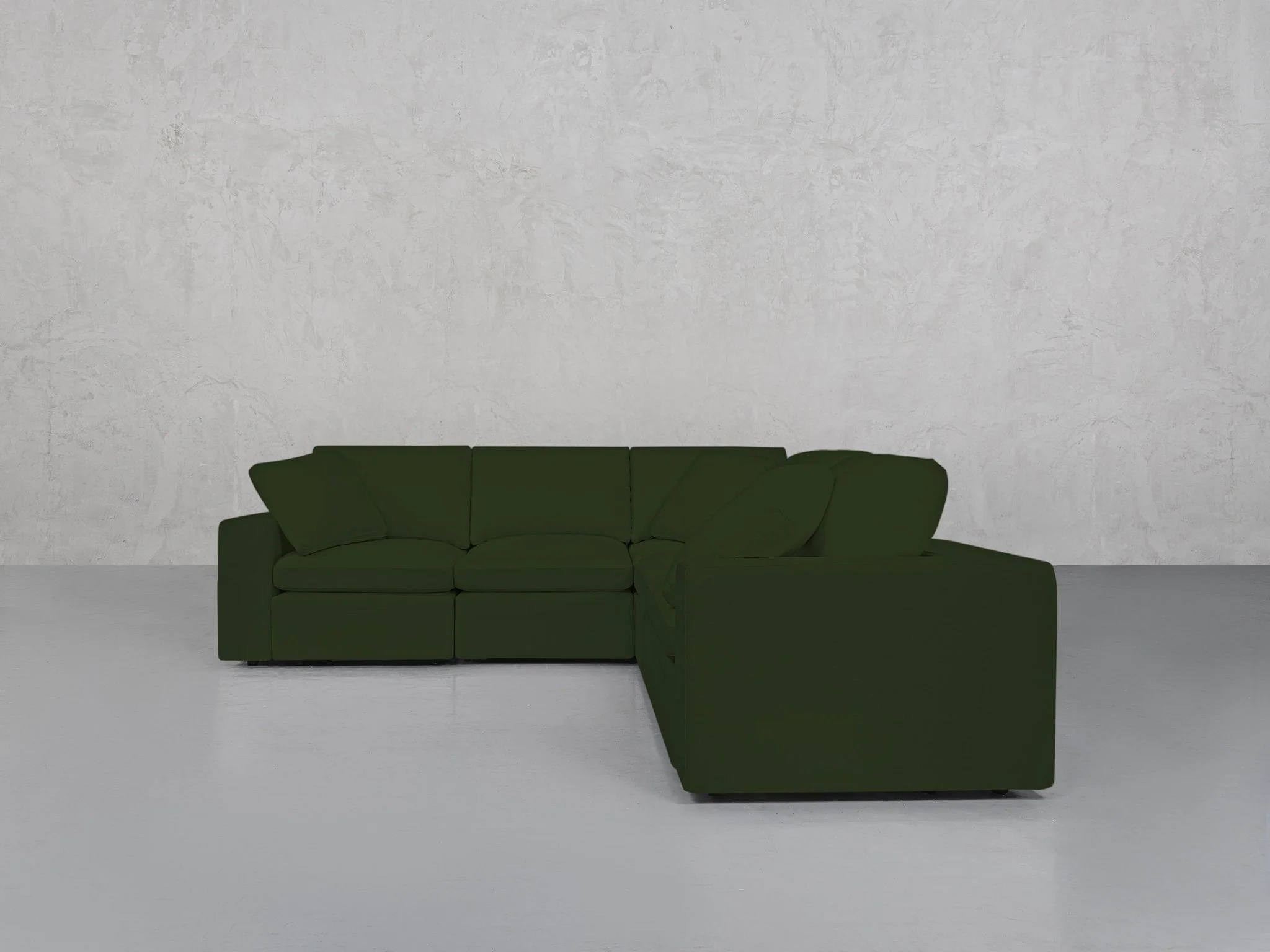5-Seat Modular Corner Right Sectional - Image 157
