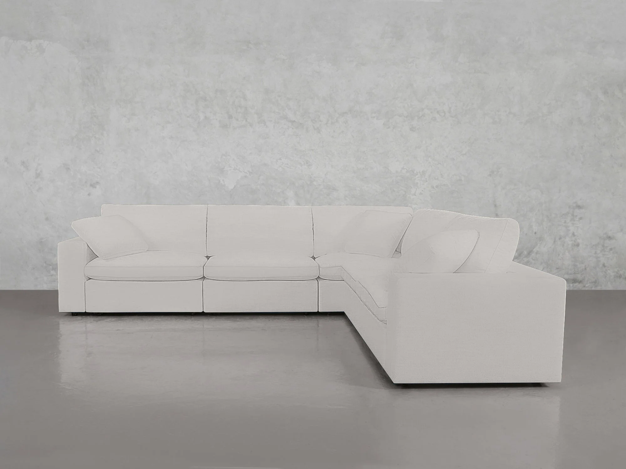 5-Seat Modular Corner Right Sectional - Image 175