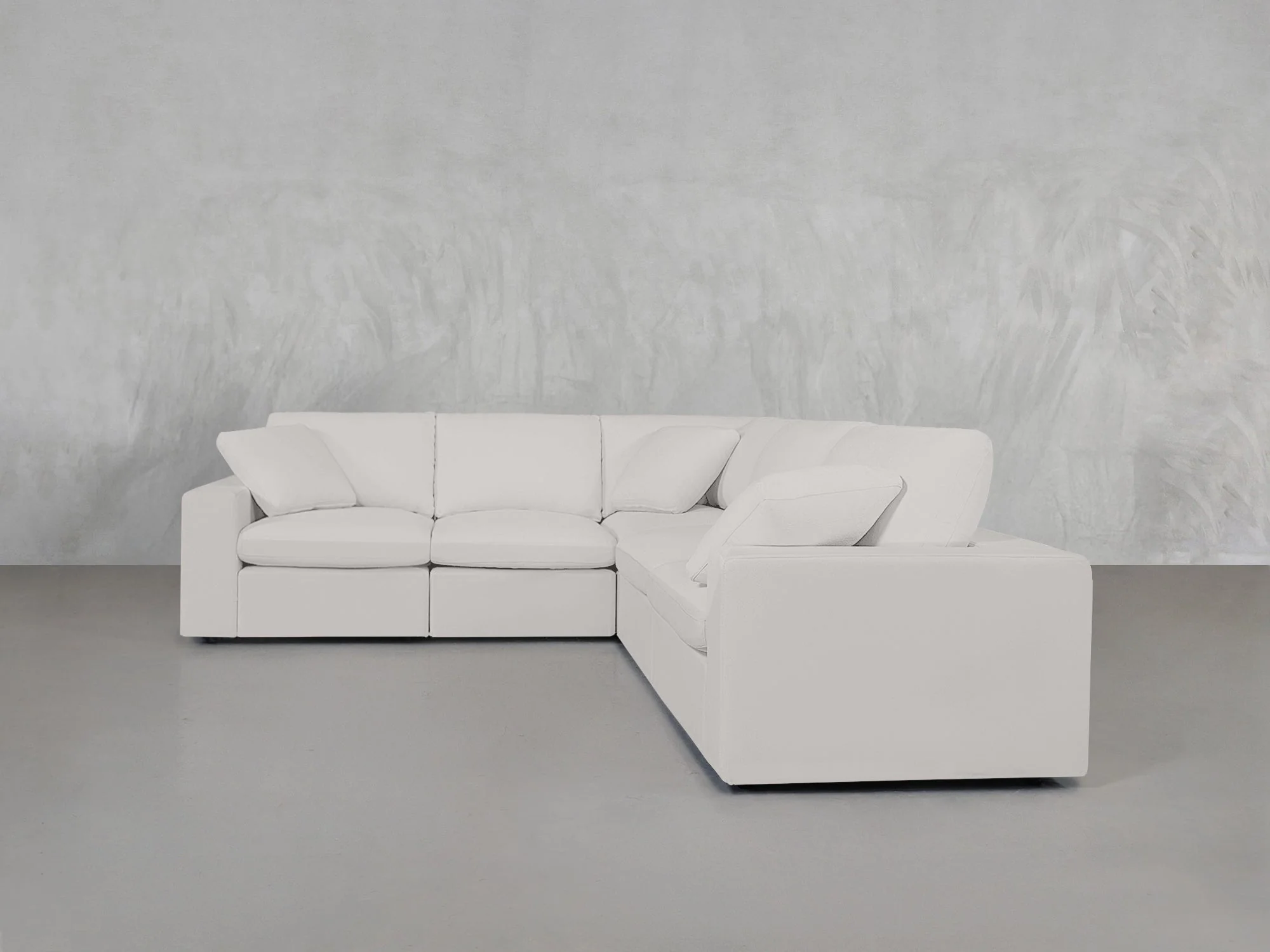 5-Seat Modular Corner Right Sectional - Image 177