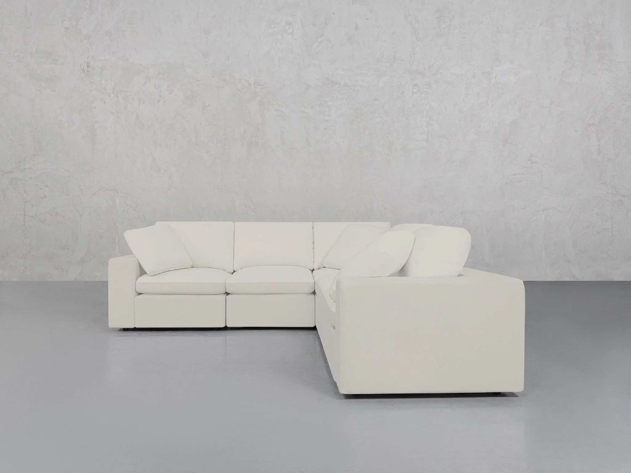 5-Seat Modular Corner Right Sectional - Image 178