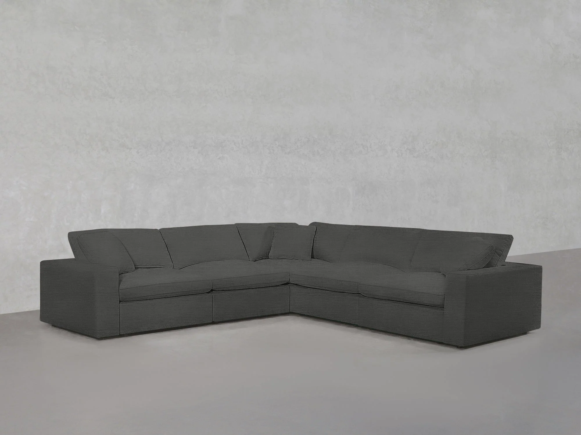 5-Seat Modular Corner Right Sectional - Image 187