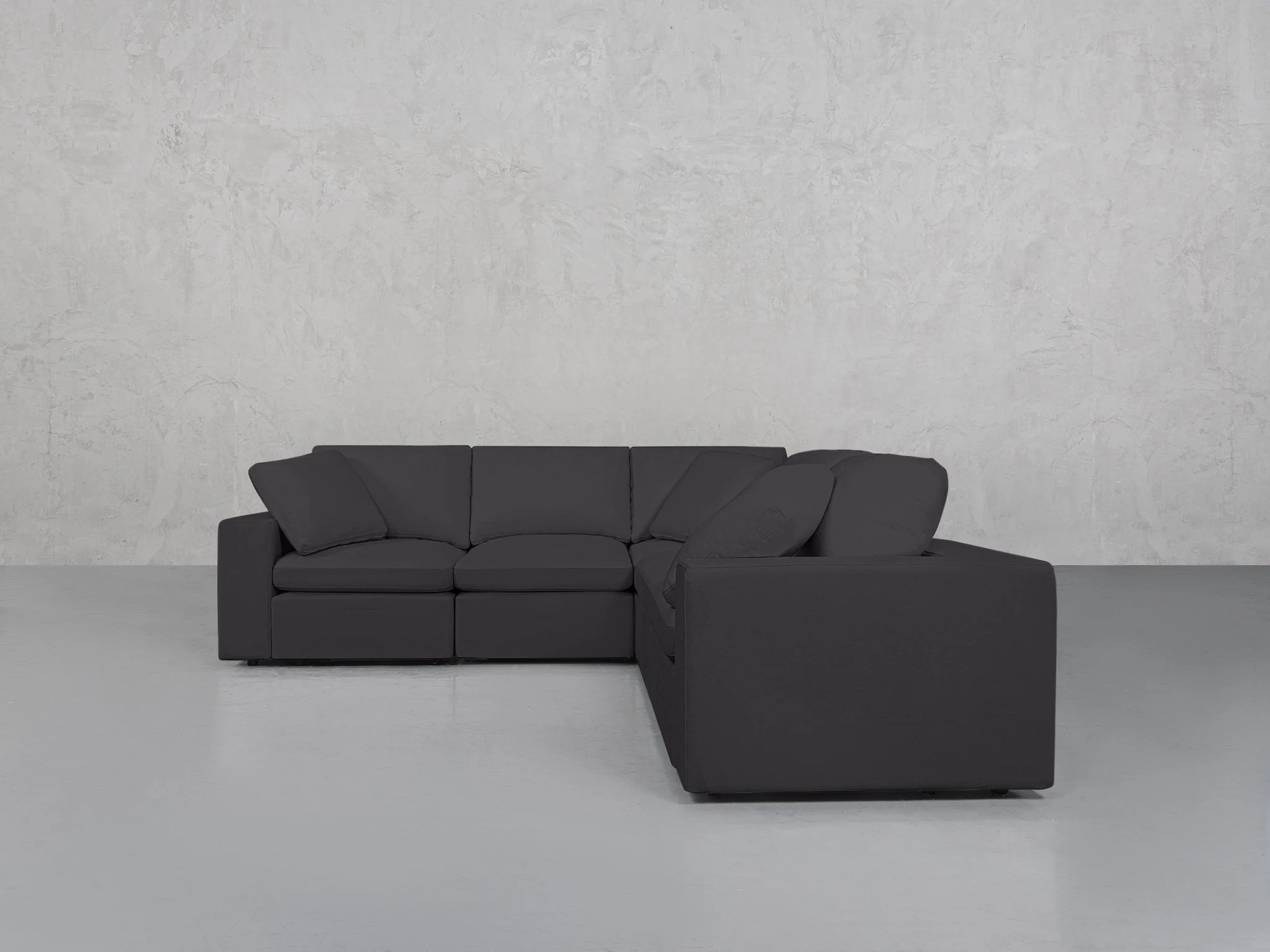 5-Seat Modular Corner Right Sectional - Image 189