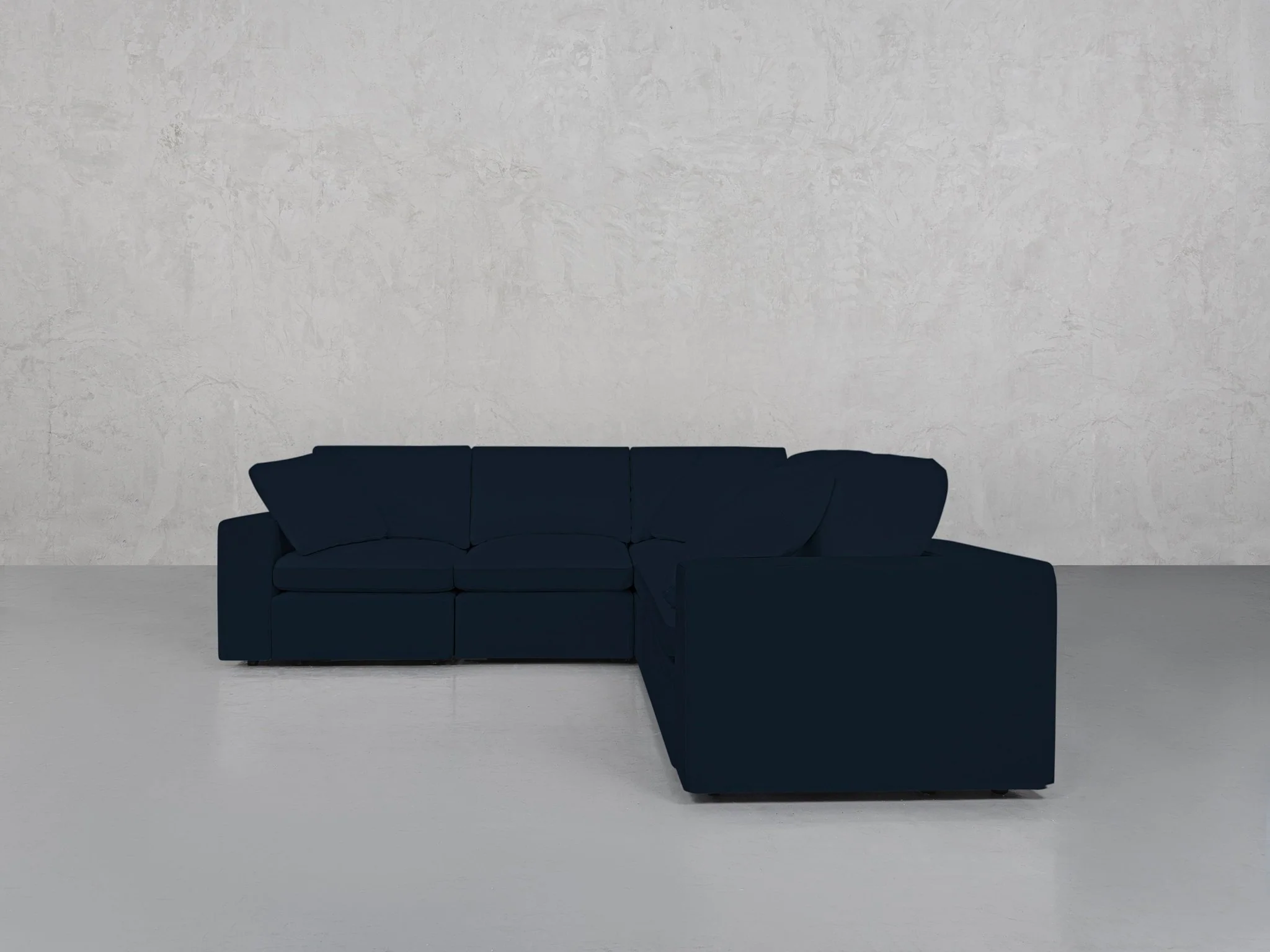 5-Seat Modular Corner Right Sectional - Image 200