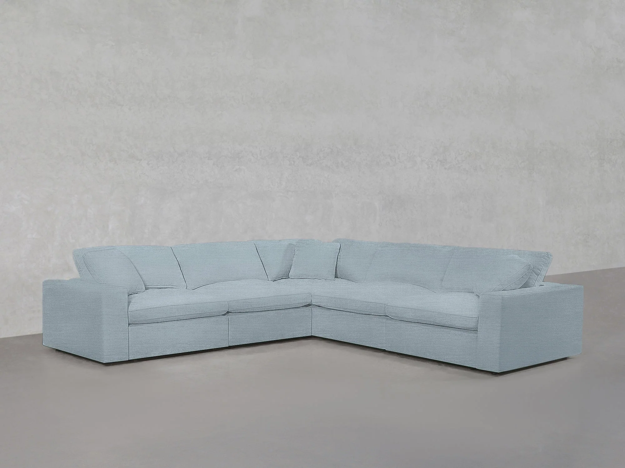 5-Seat Modular Corner Right Sectional - Image 209