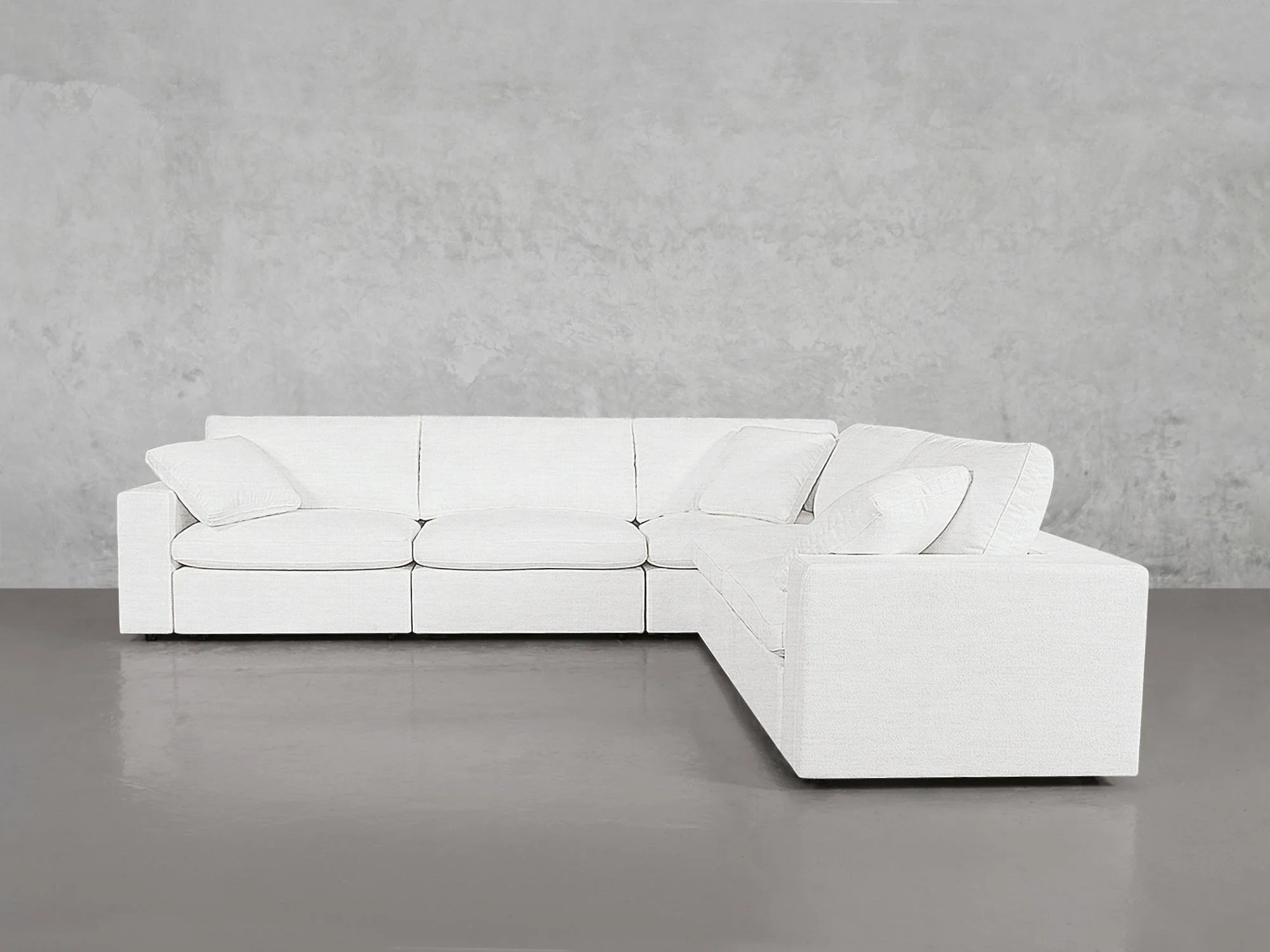 5-Seat Modular Corner Right Sectional - Image 45