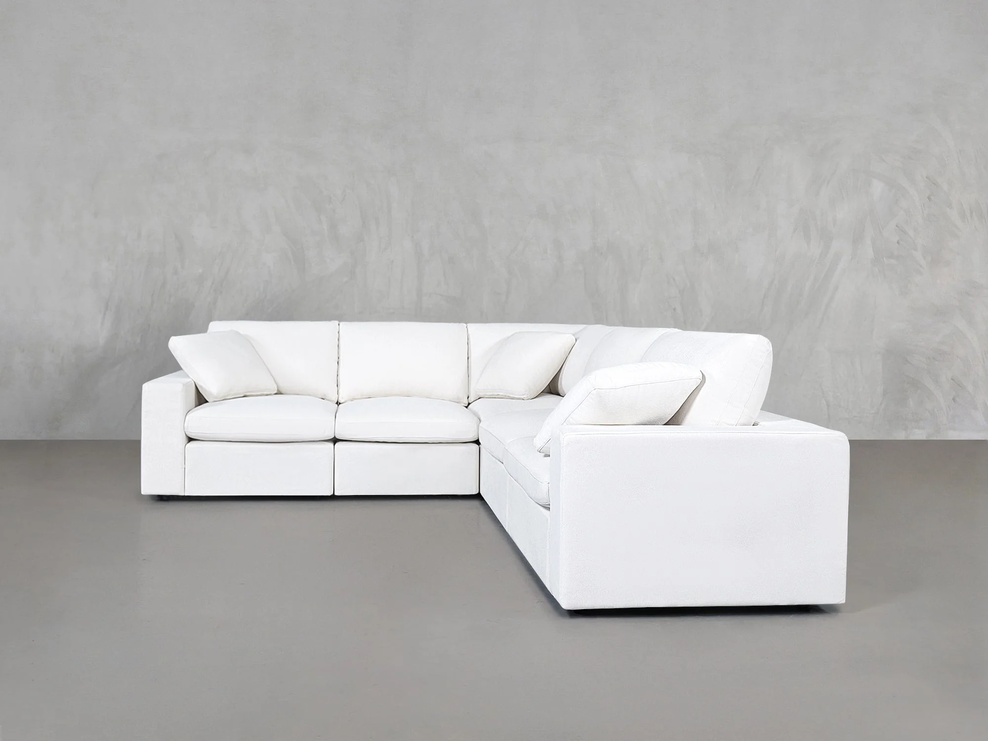 5-Seat Modular Corner Right Sectional - Image 6