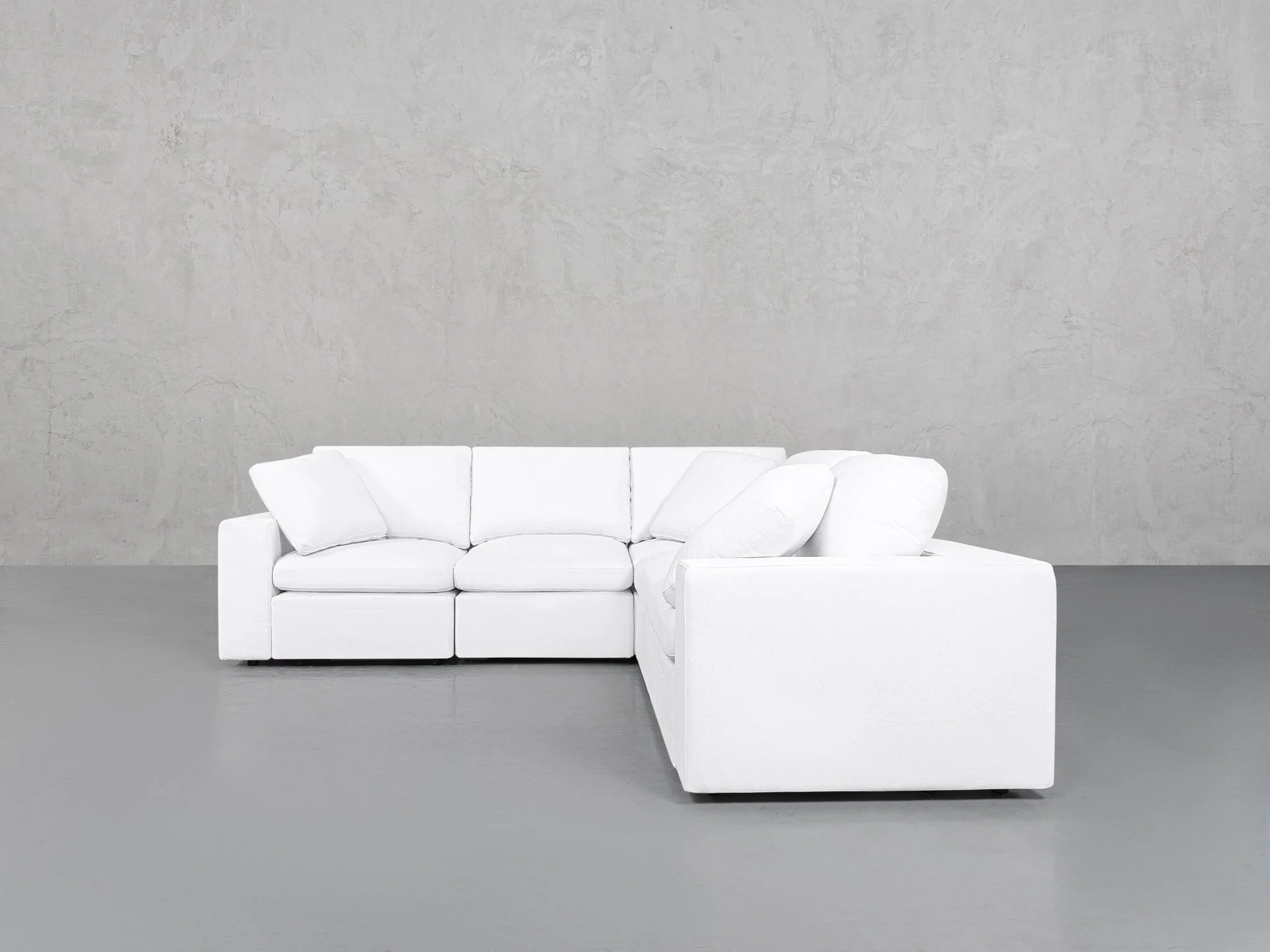 5-Seat Modular Corner Right Sectional - Image 7