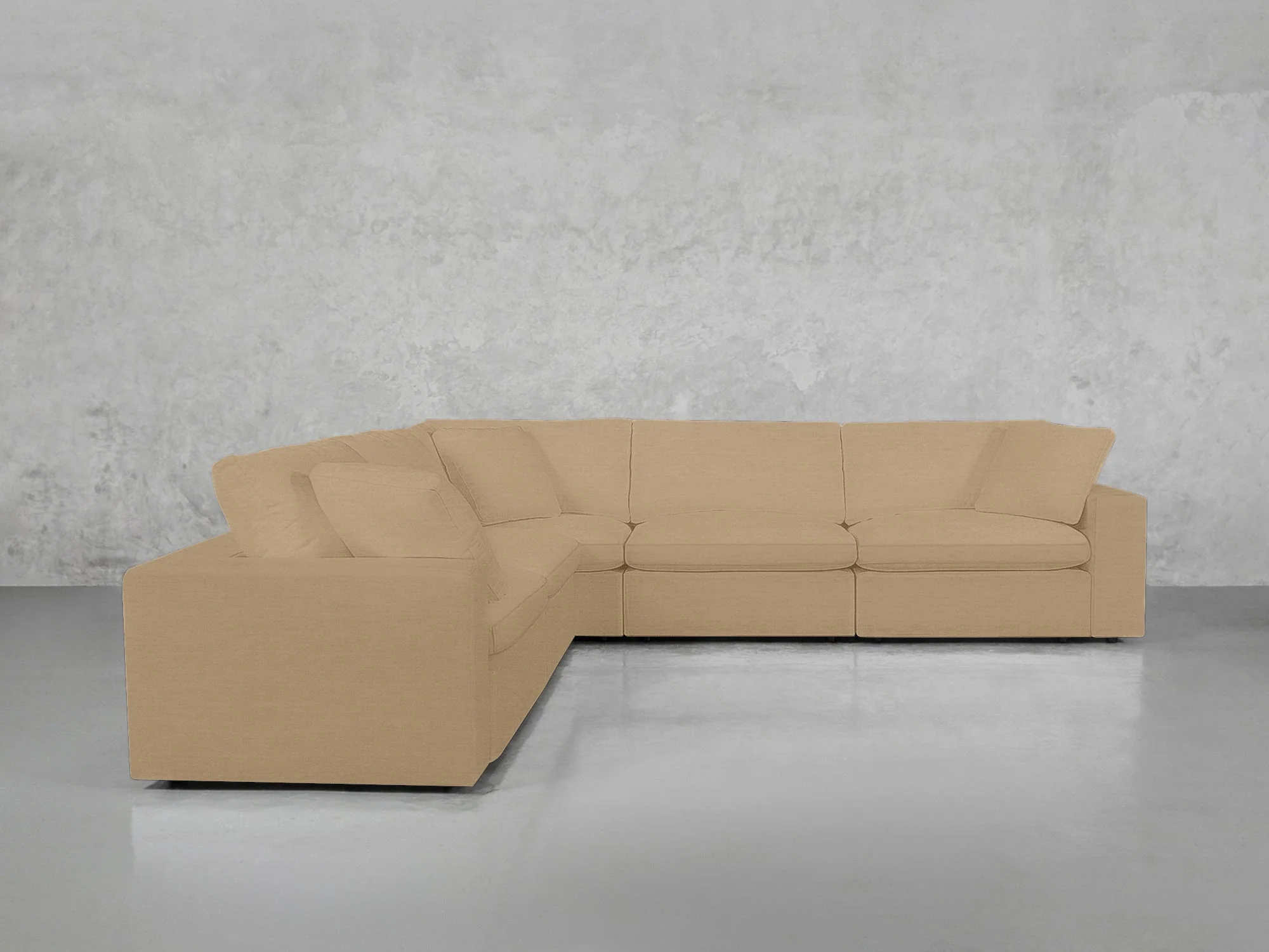 5-Seat Modular Corner Sectional - Image 139