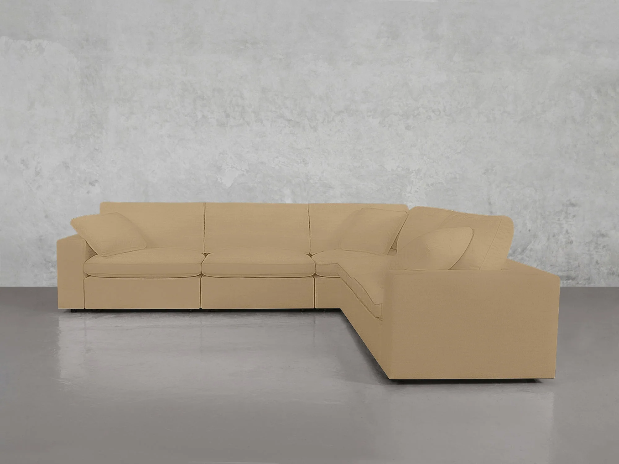 5-Seat Modular Corner Right Sectional - Image 132