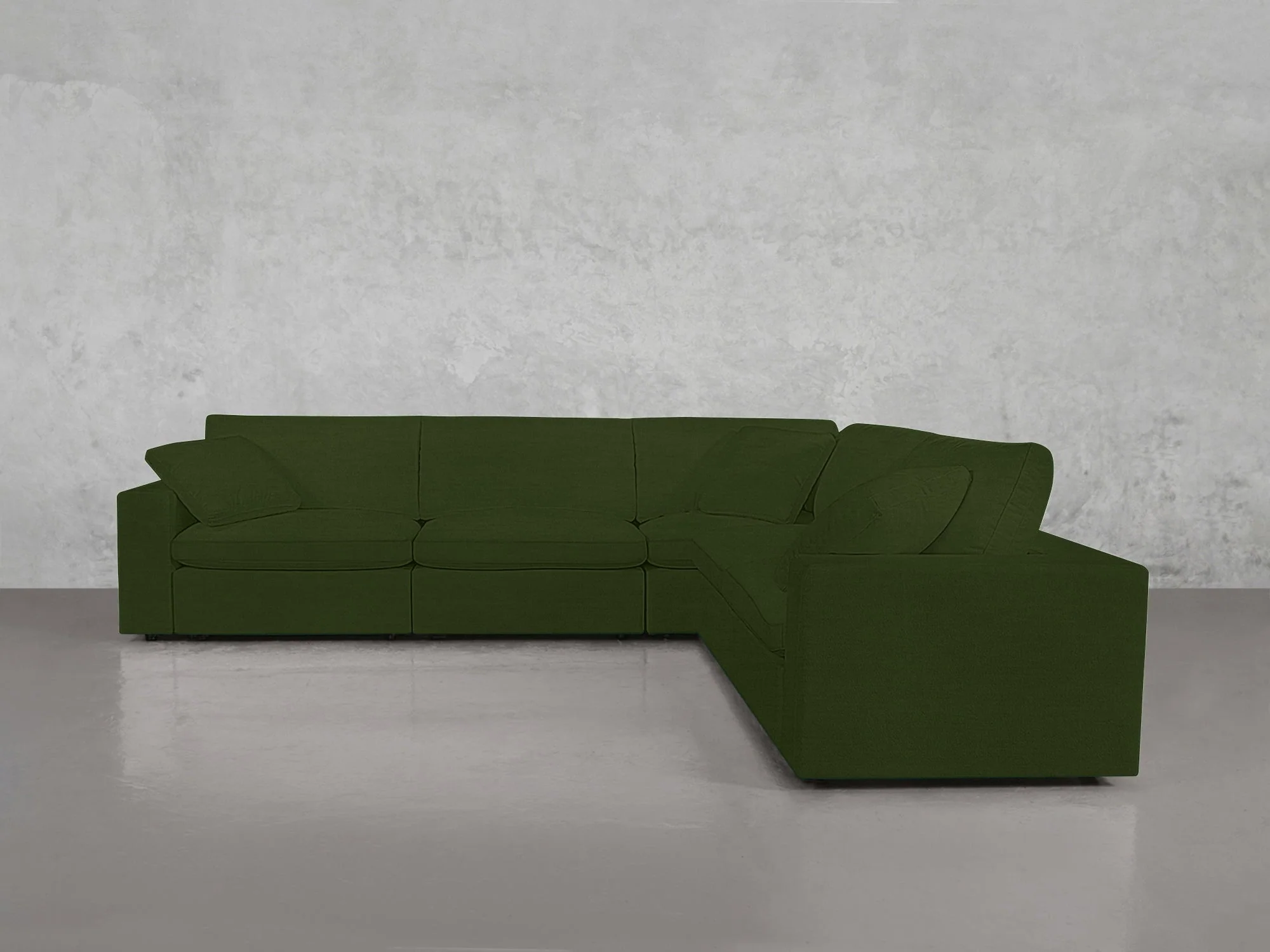 5-Seat Modular Corner Right Sectional - Image 154