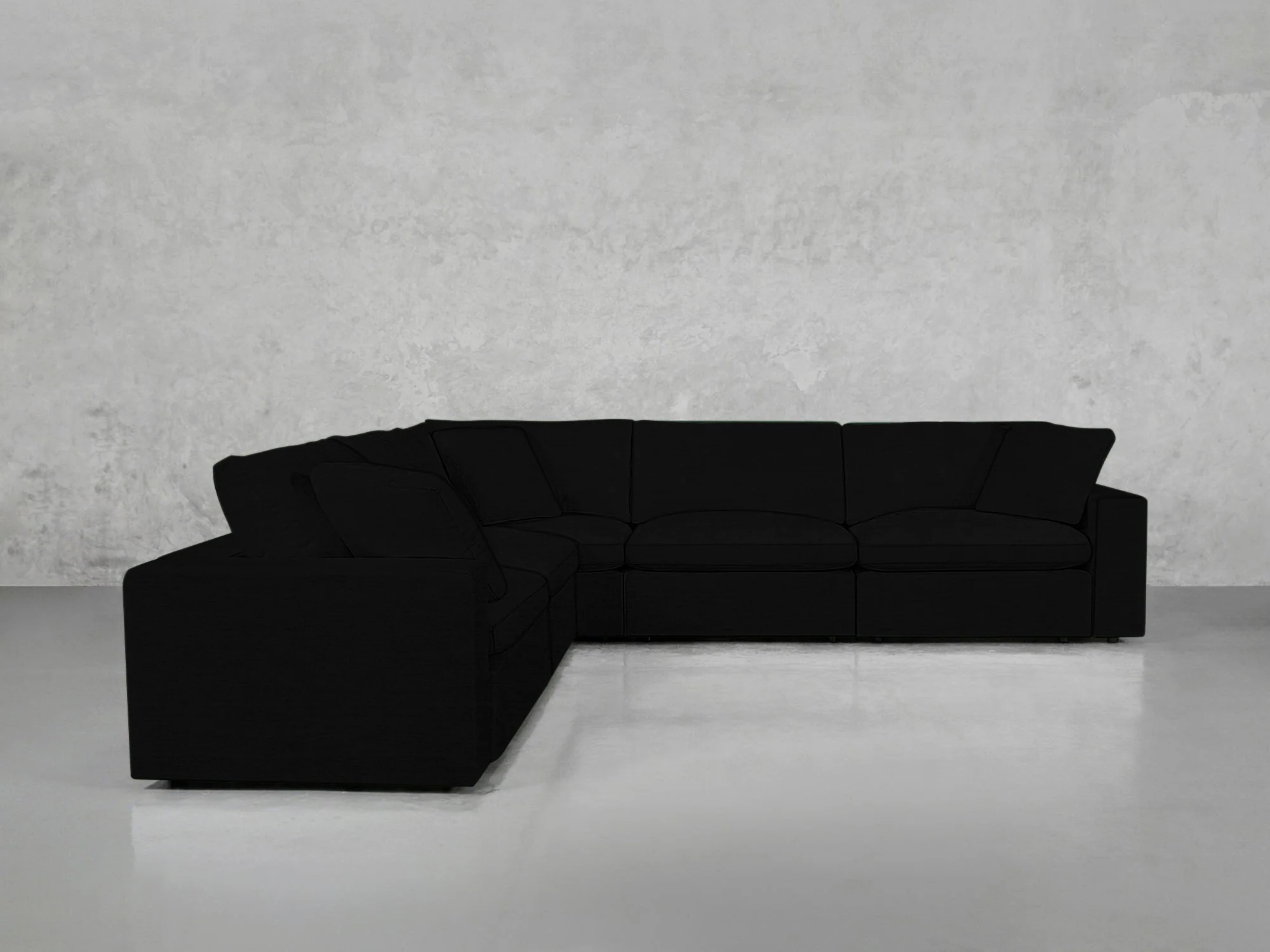 5-Seat Modular Corner Sectional - Image 211