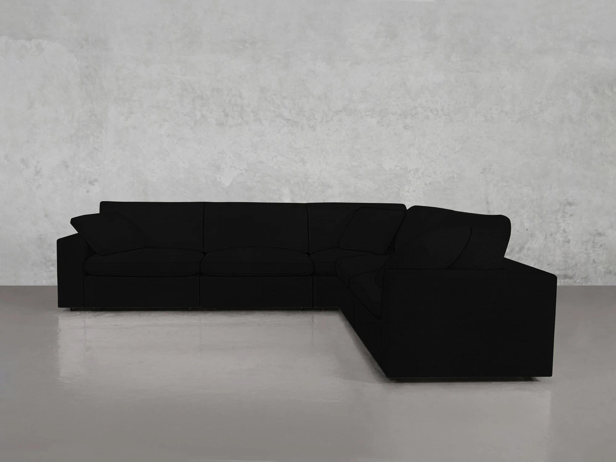5-Seat Modular Corner Right Sectional - Image 197
