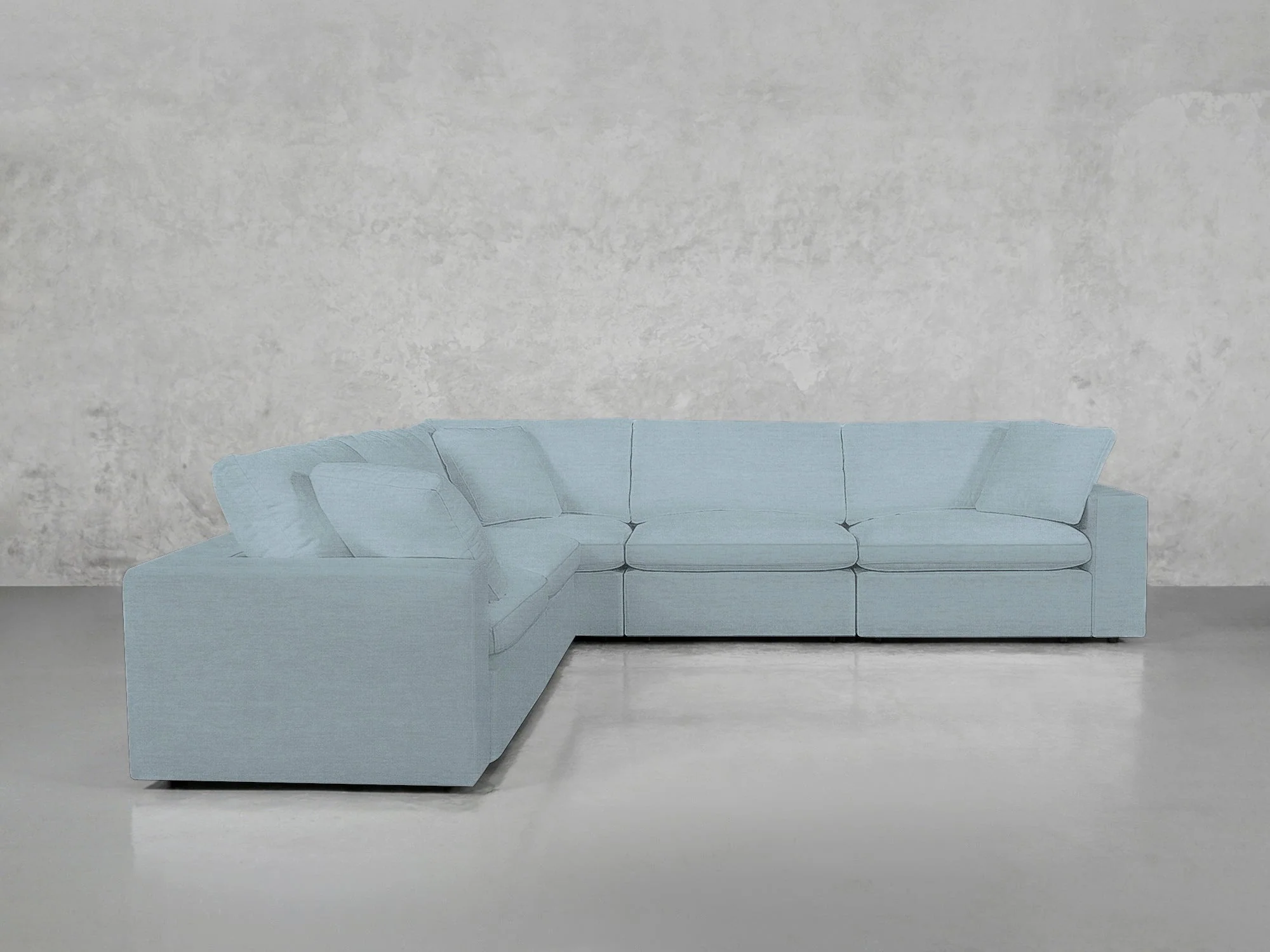 5-Seat Modular Corner Sectional - Image 223