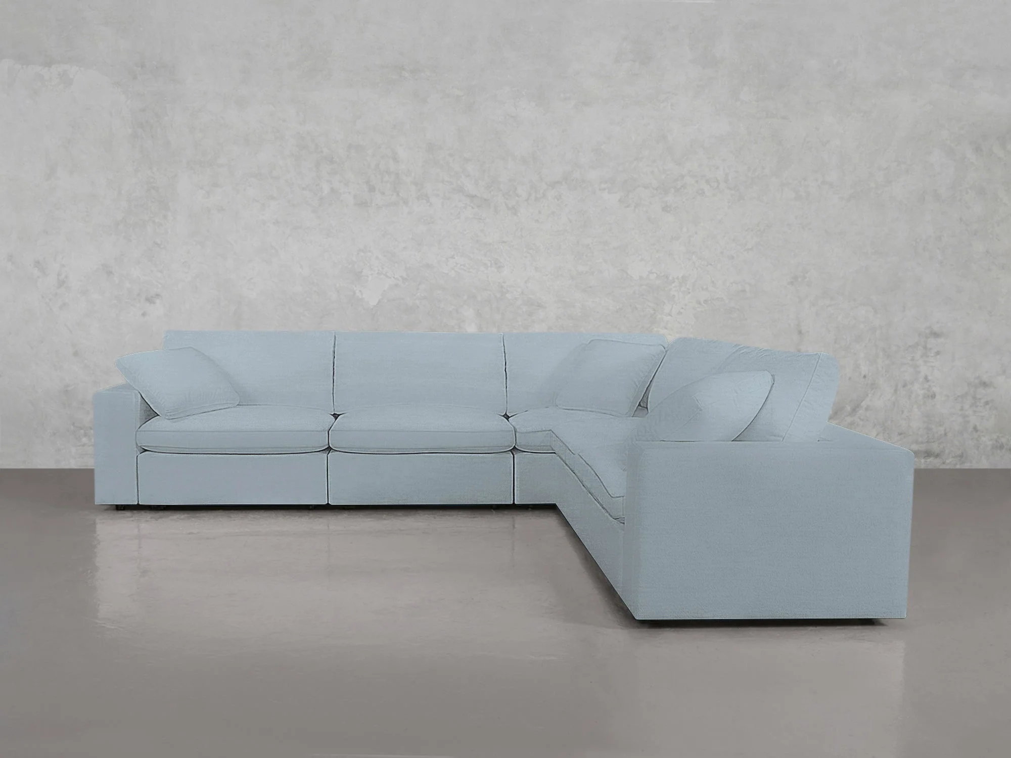 5-Seat Modular Corner Right Sectional - Image 208