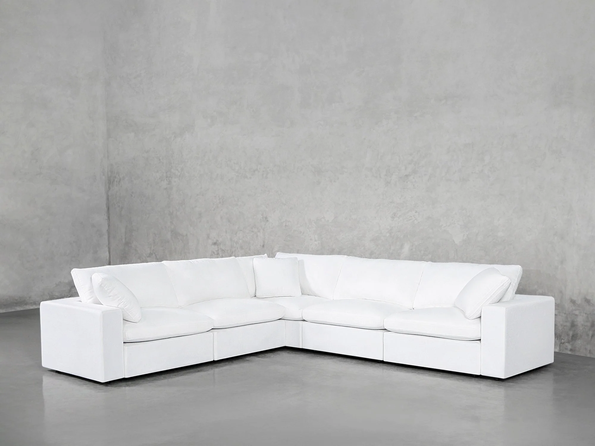 5-Seat Modular Corner Right Sectional - Image 4