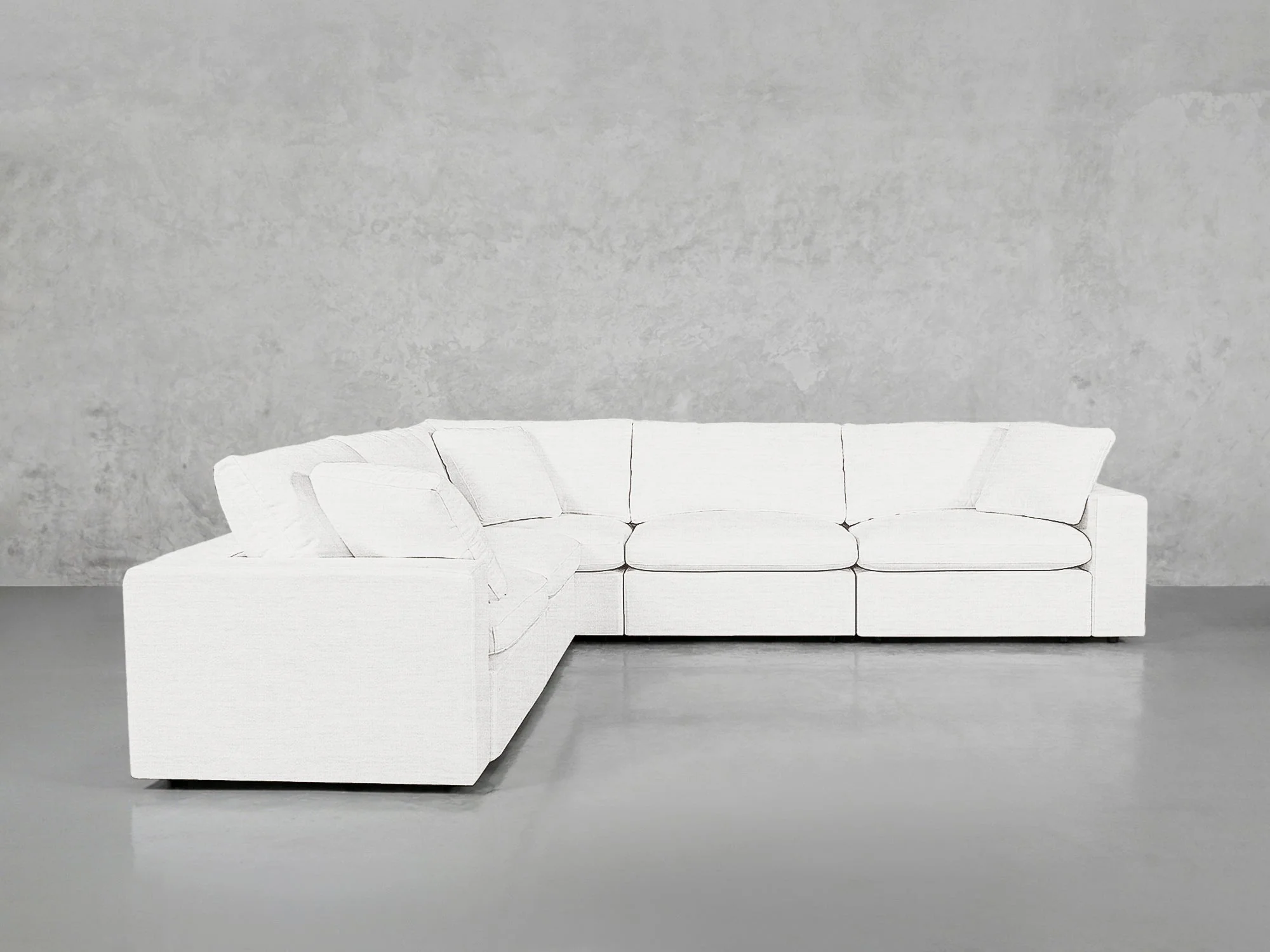 5-Seat Modular Corner Sectional - Image 48