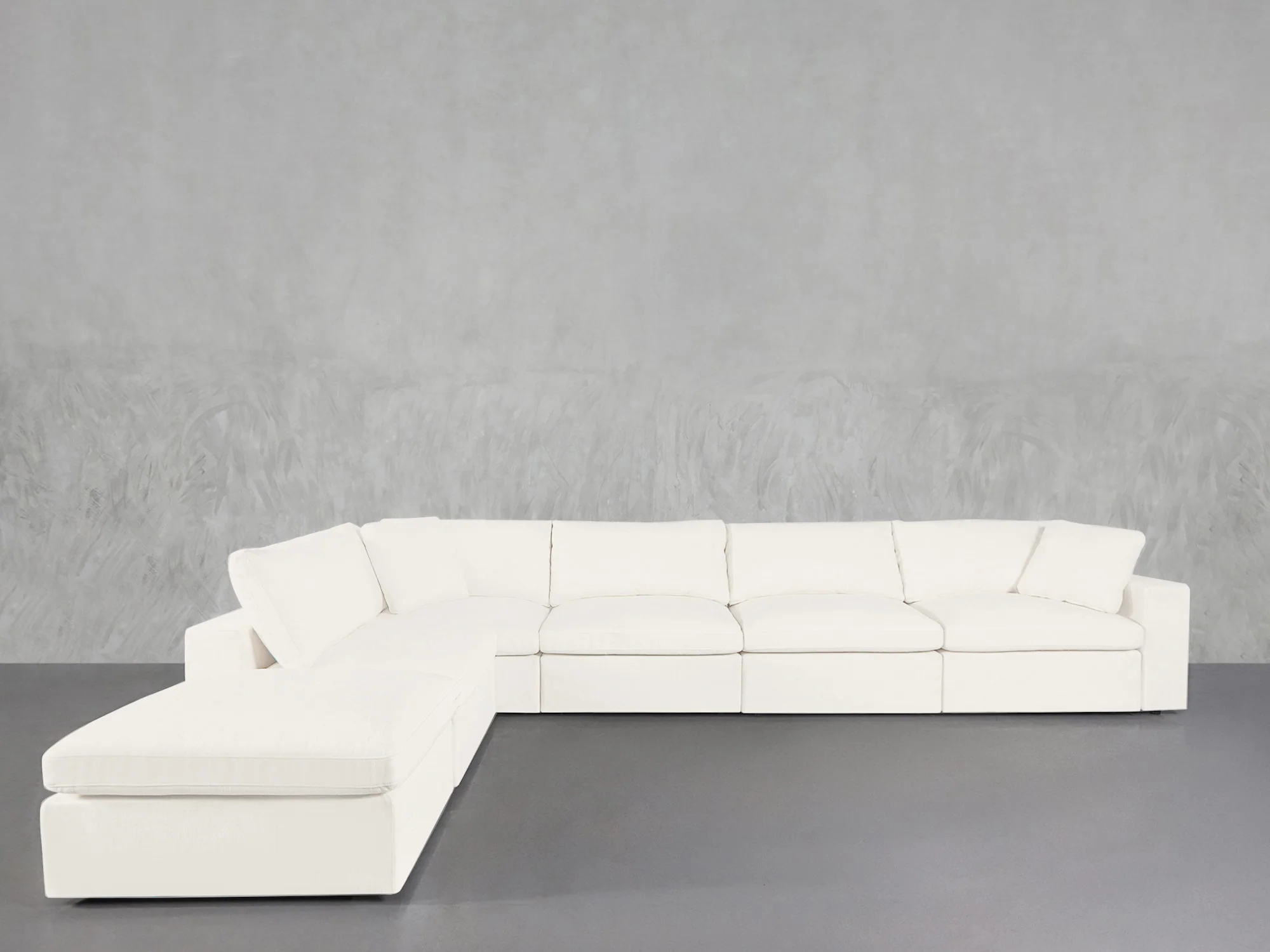 6-Seat Modular Corner Lounger Sectional - Image 108