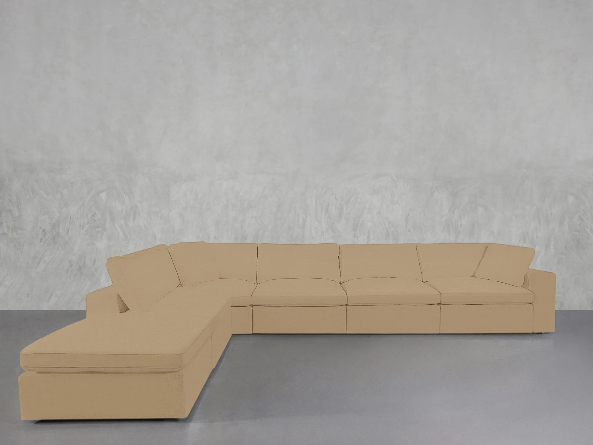 6-Seat Modular Corner Lounger Sectional - Image 130