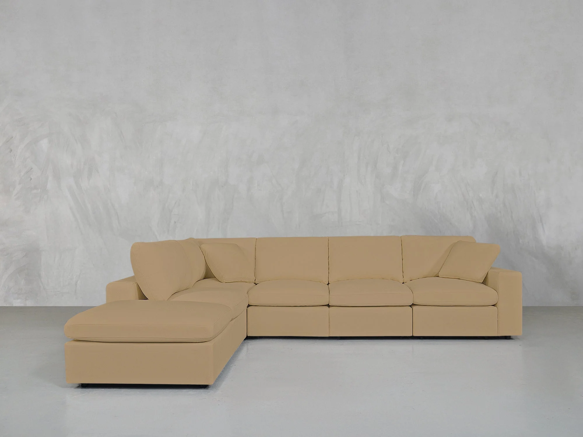 6-Seat Modular Corner Lounger Sectional - Image 132