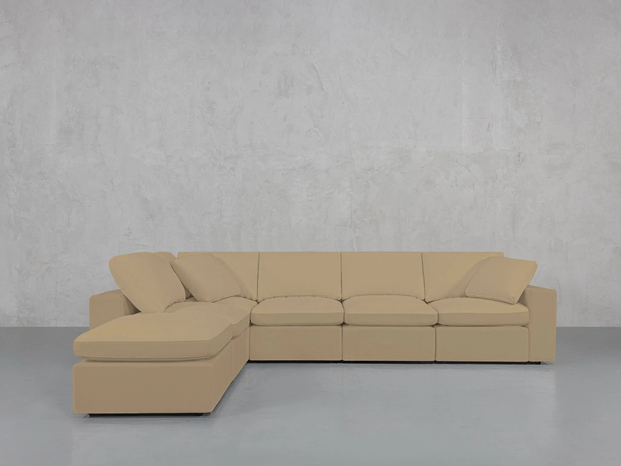 6-Seat Modular Corner Lounger Sectional - Image 133