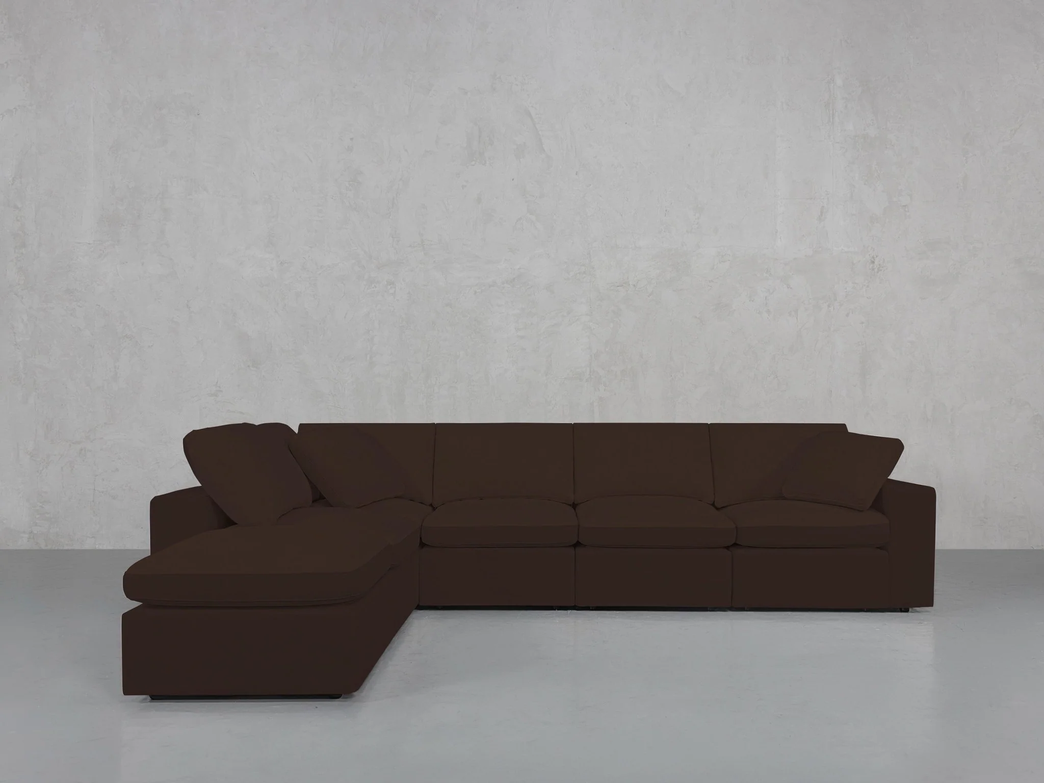 6-Seat Modular Corner Lounger Sectional - Image 144