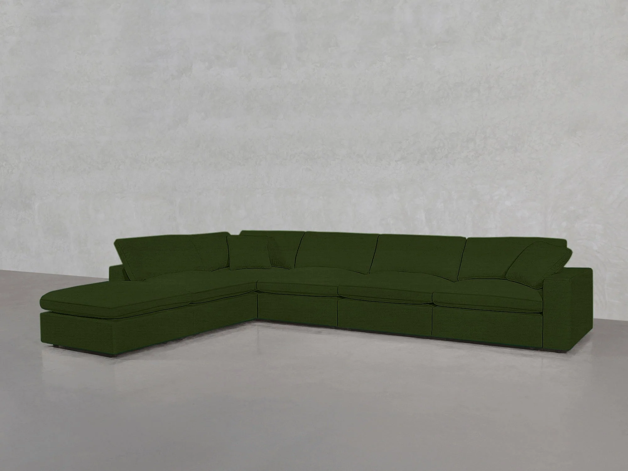 6-Seat Modular Corner Lounger Sectional - Image 153