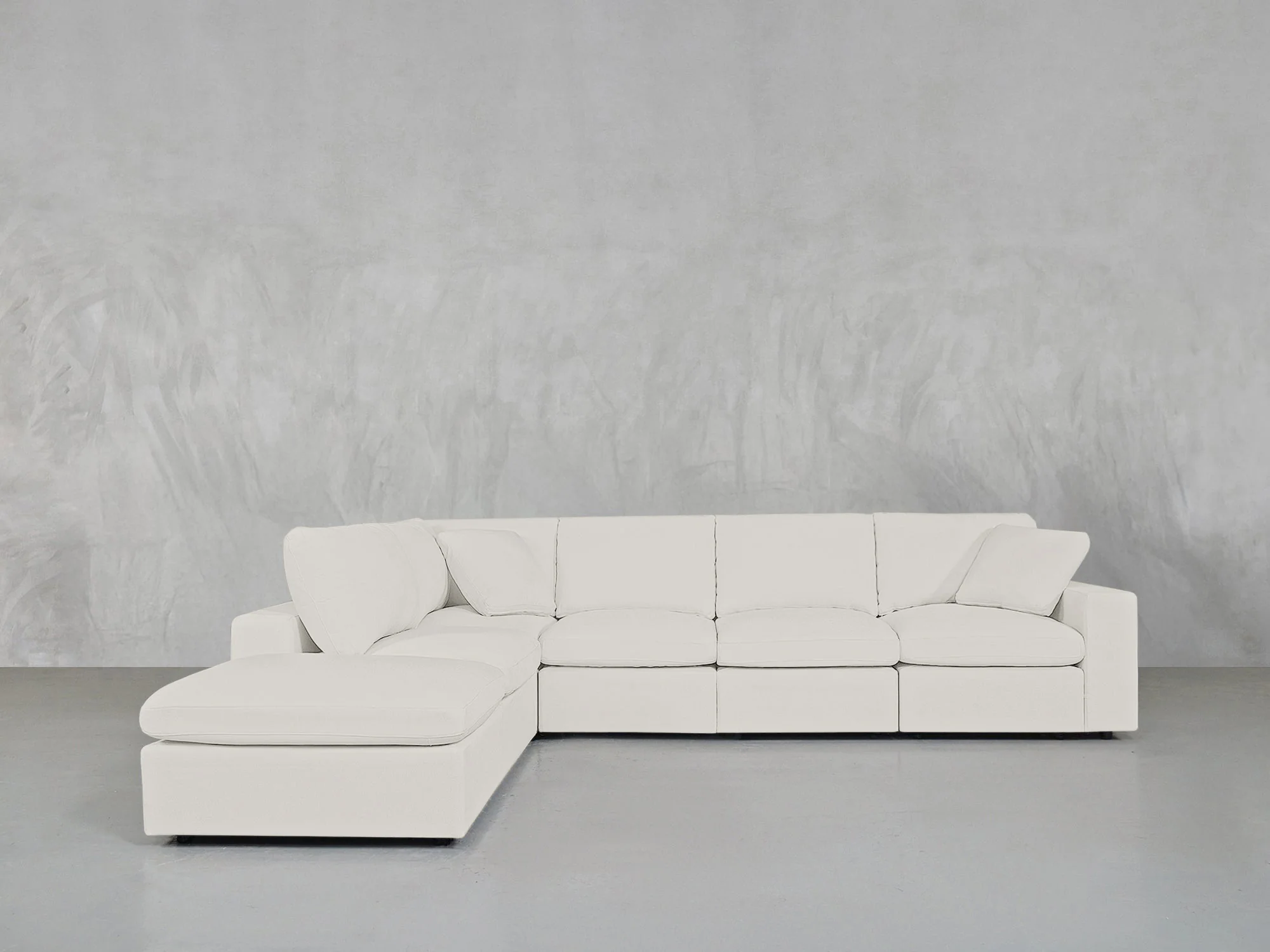 6-Seat Modular Corner Lounger Sectional - Image 176