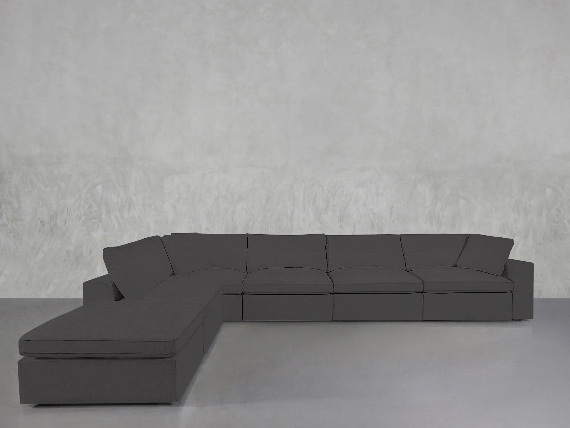 6-Seat Modular Corner Lounger Sectional - Image 185
