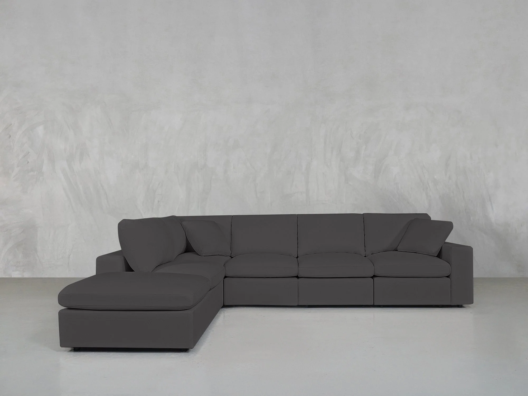 6-Seat Modular Corner Lounger Sectional - Image 187