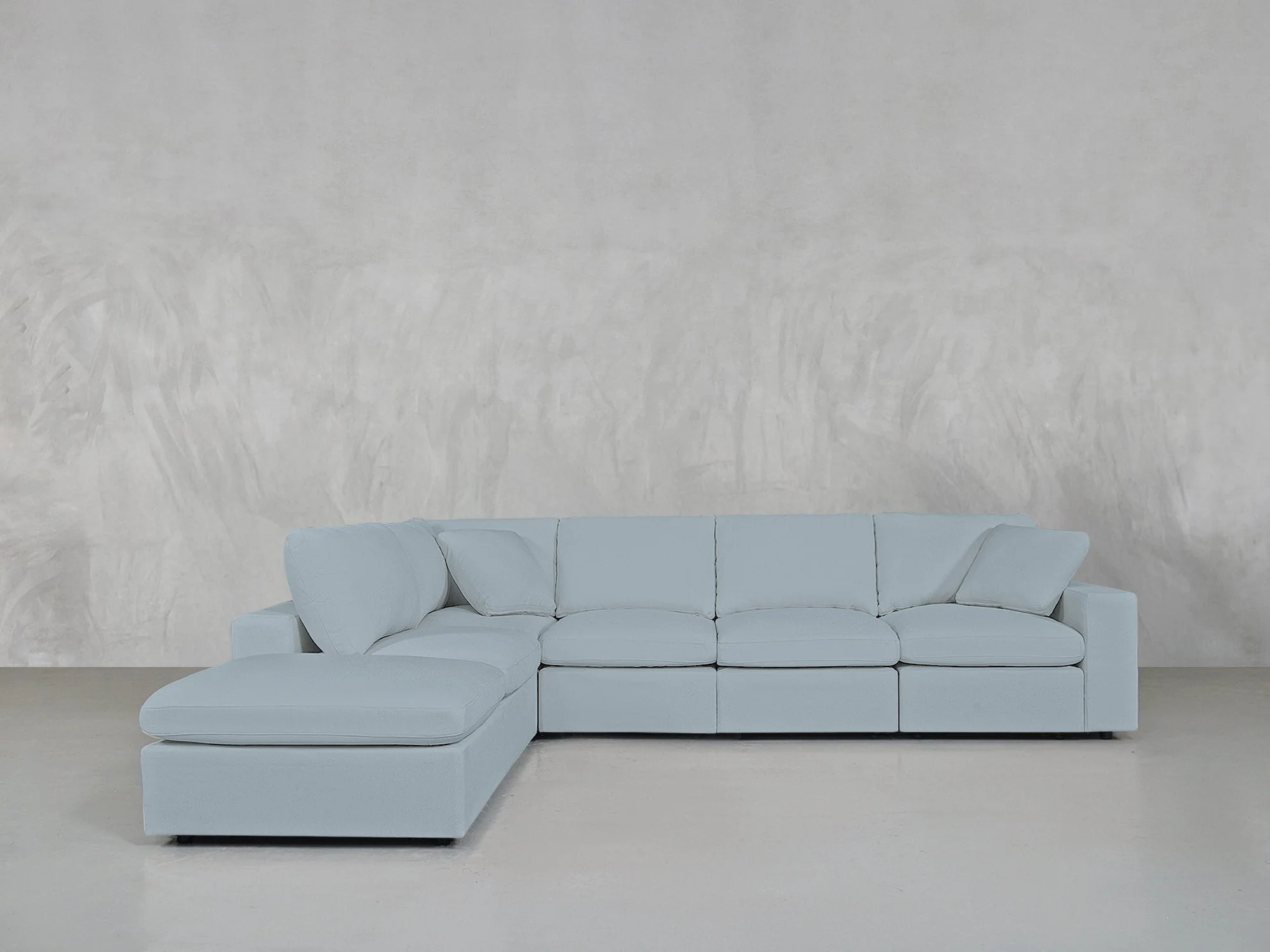 6-Seat Modular Corner Lounger Sectional - Image 209