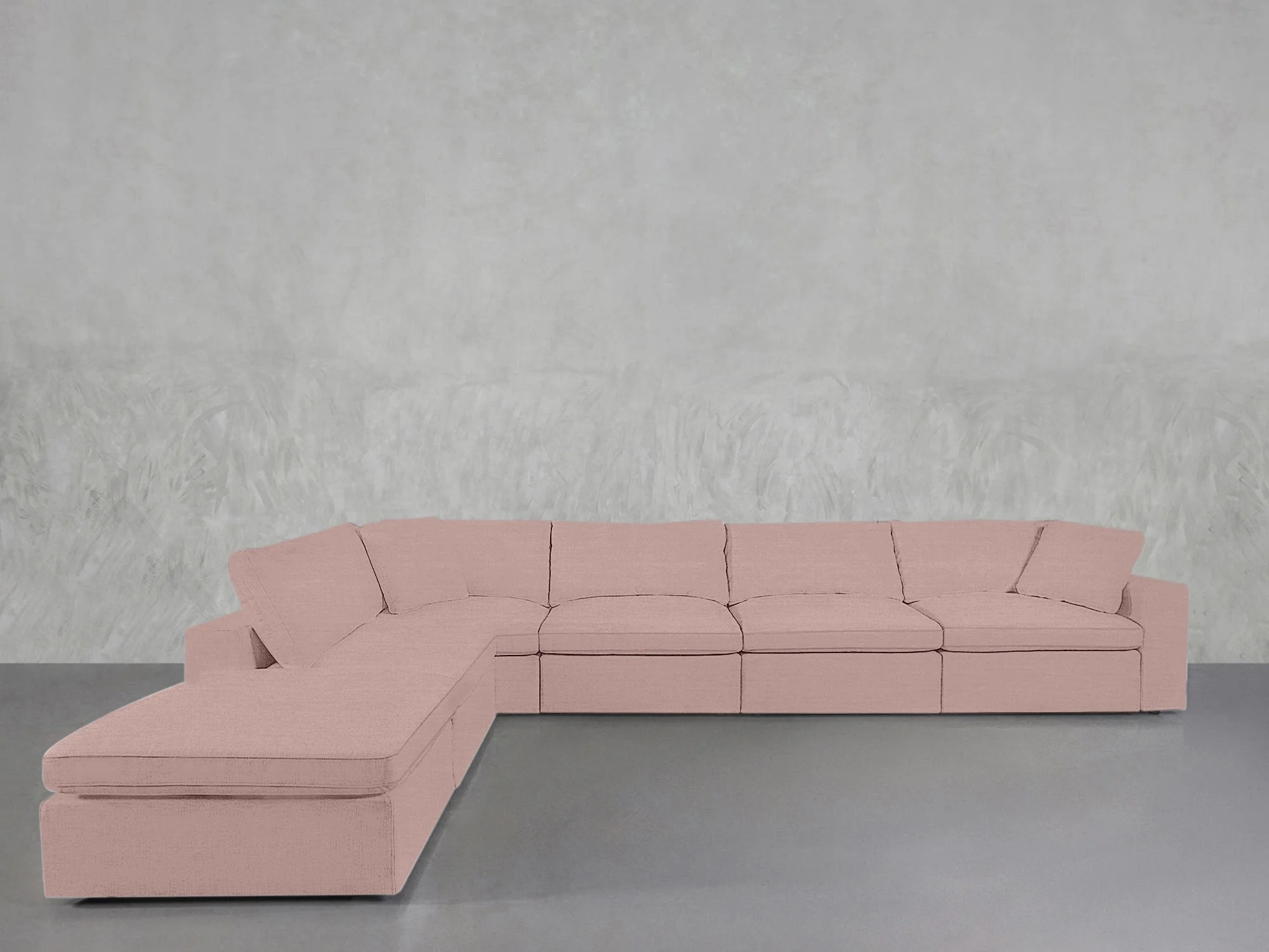 6-Seat Modular Corner Lounger Sectional - Image 218