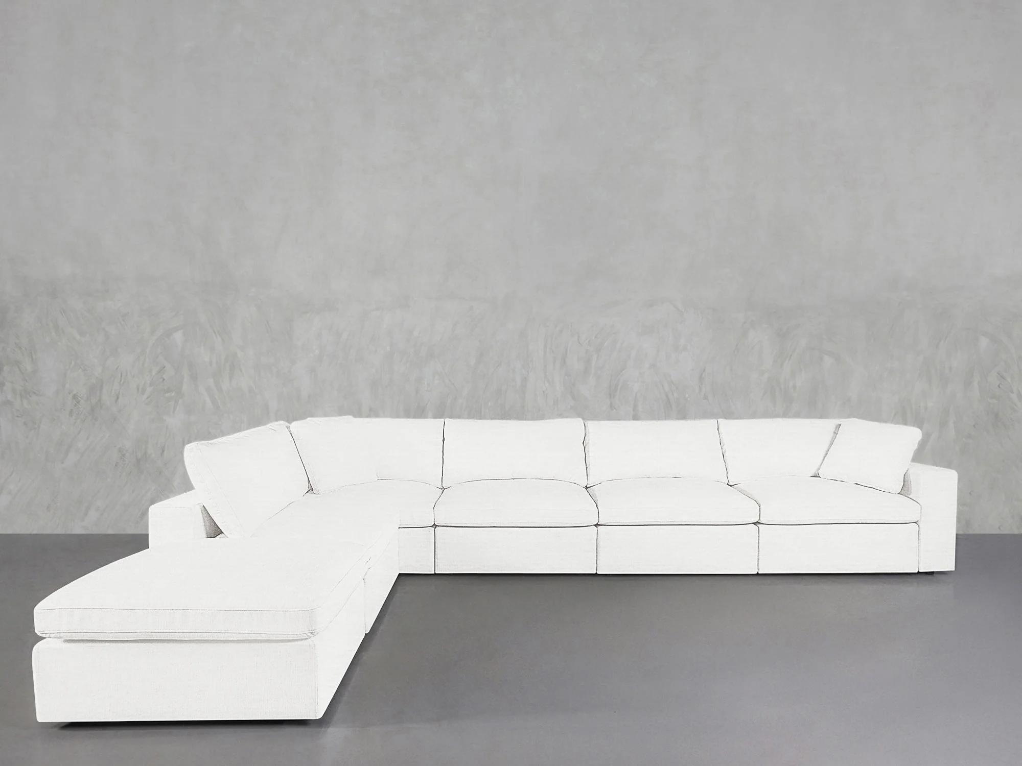 6-Seat Modular Corner Lounger Sectional - Image 44