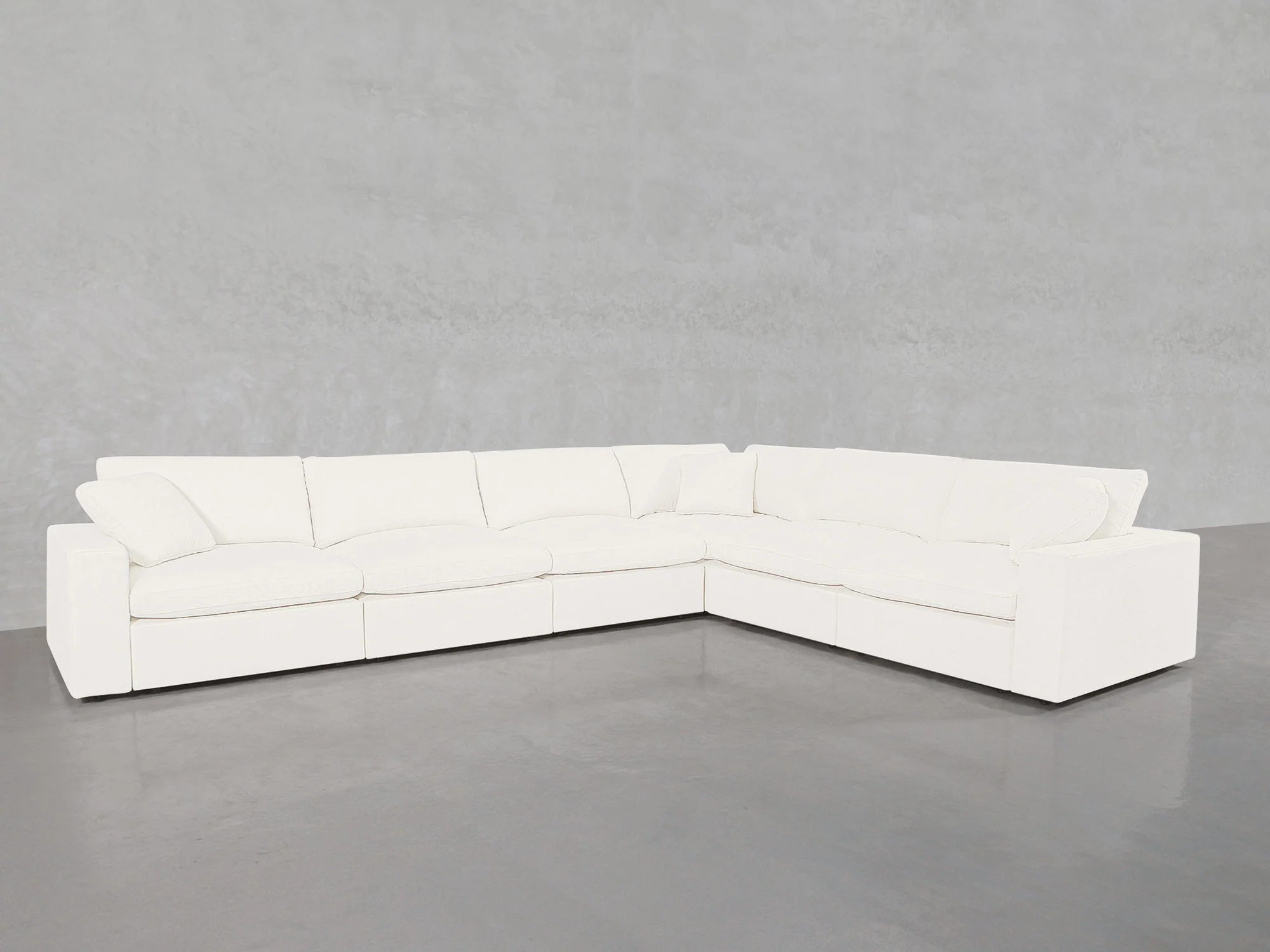 6-Seat Modular Corner Right Sectional - Image 108