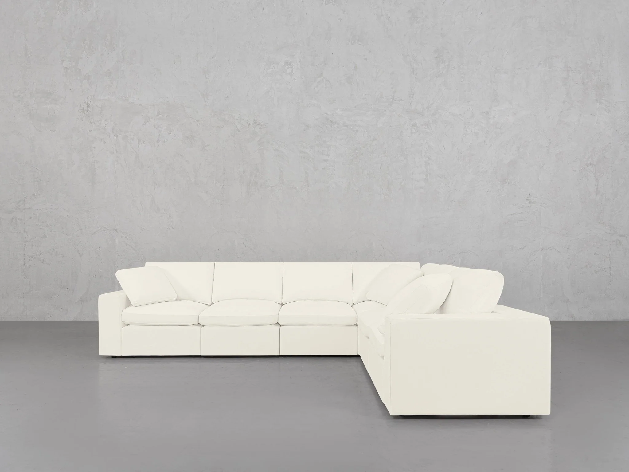 6-Seat Modular Corner Right Sectional - Image 110