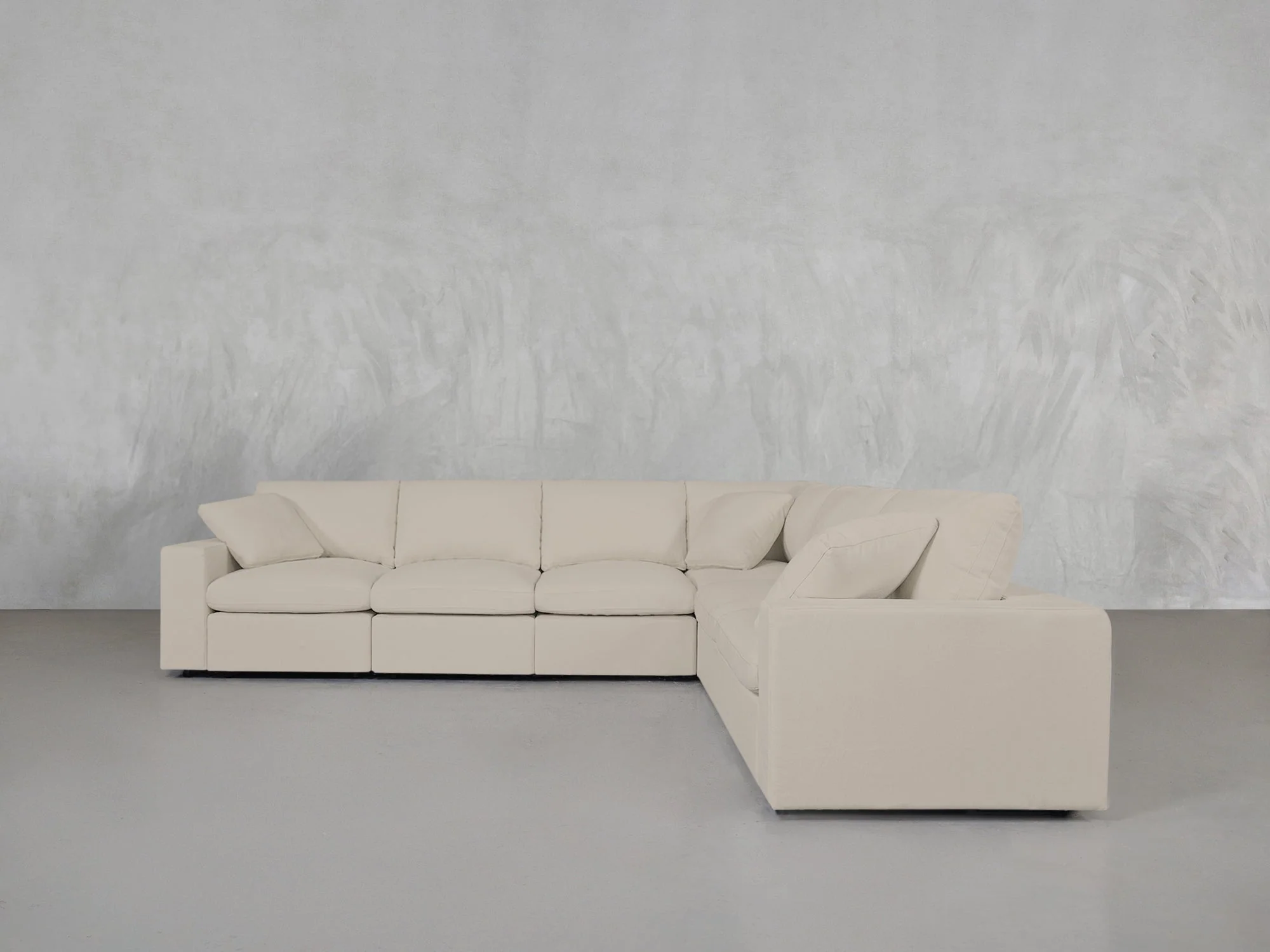 6-Seat Modular Corner Right Sectional - Image 120